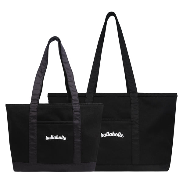 Pistol Logo Canvas Tote Bag(carolina blue/beige) L