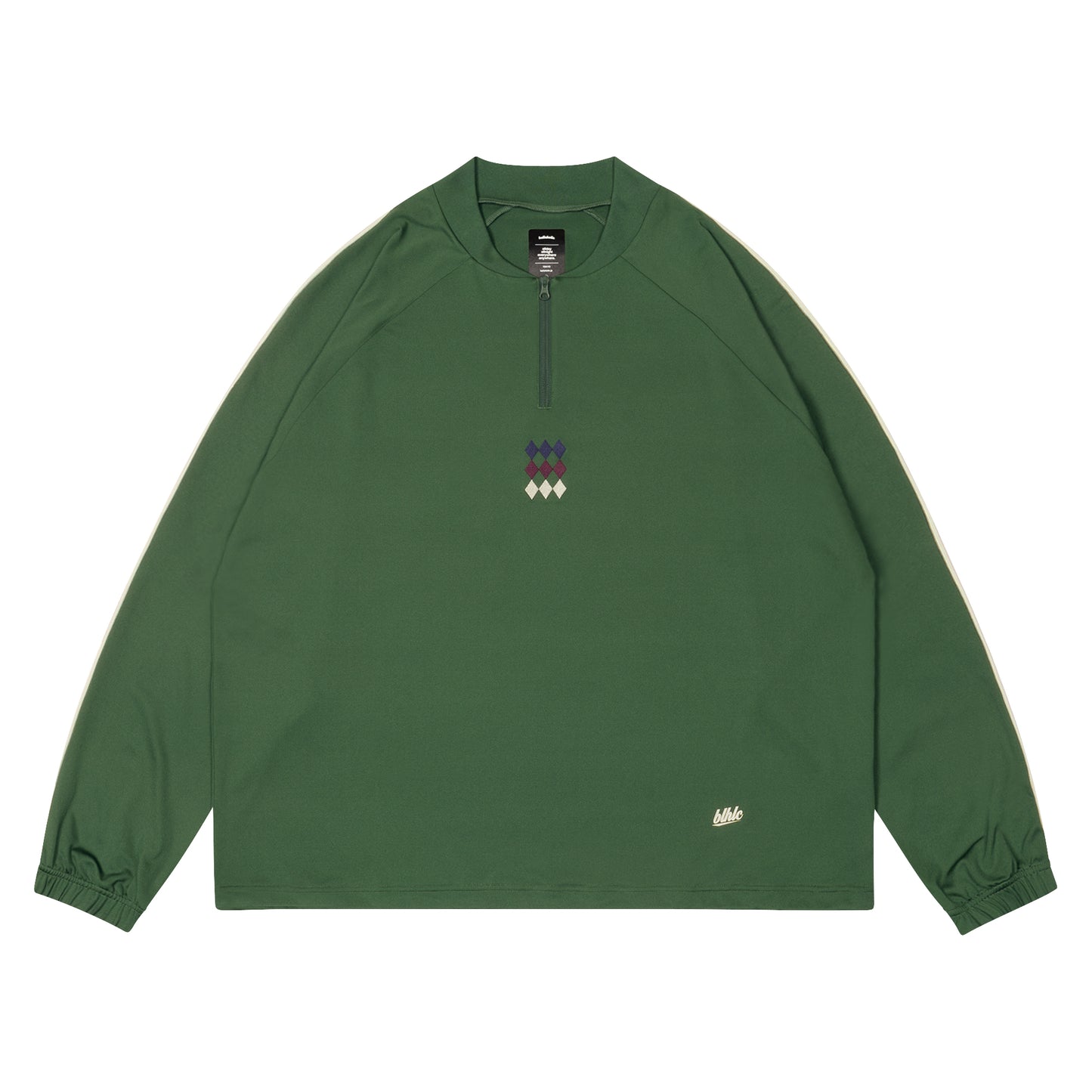 Hyperstretch Half Zip Pullover Jersey (dark green)