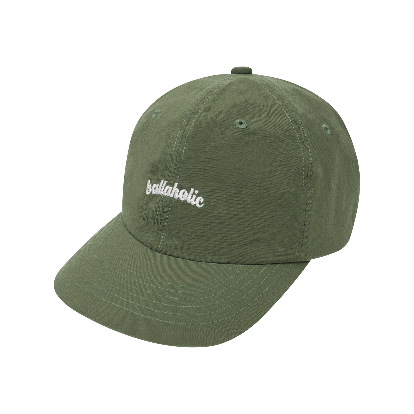 Logo Nylon 6P Cap (dark olive)