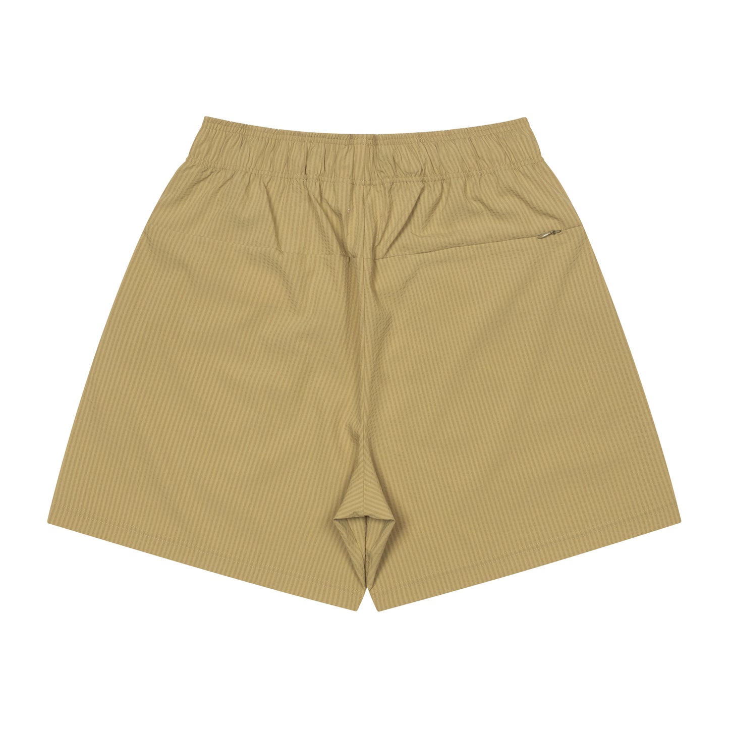 Seersucker Photo Zip Shorts (beige)