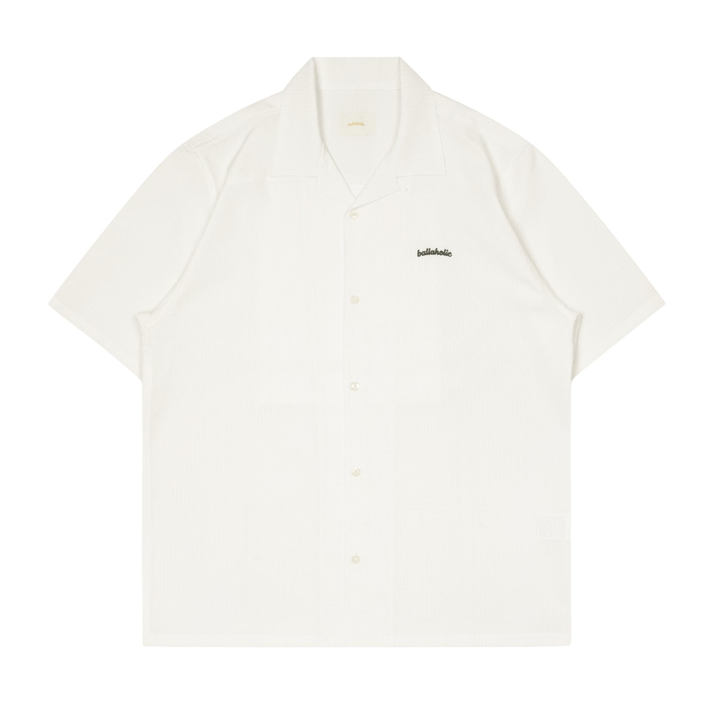 Seersucker Photo Shirt (white)