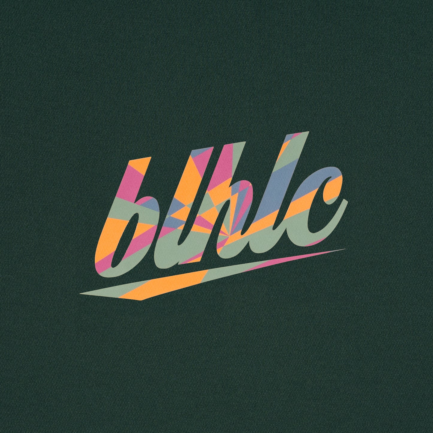 blhlc Back Print Cool Tee (dark green/south)