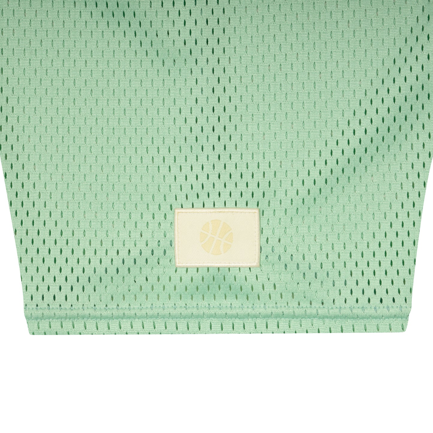 College Logo Mesh BB Shirt (mist green)