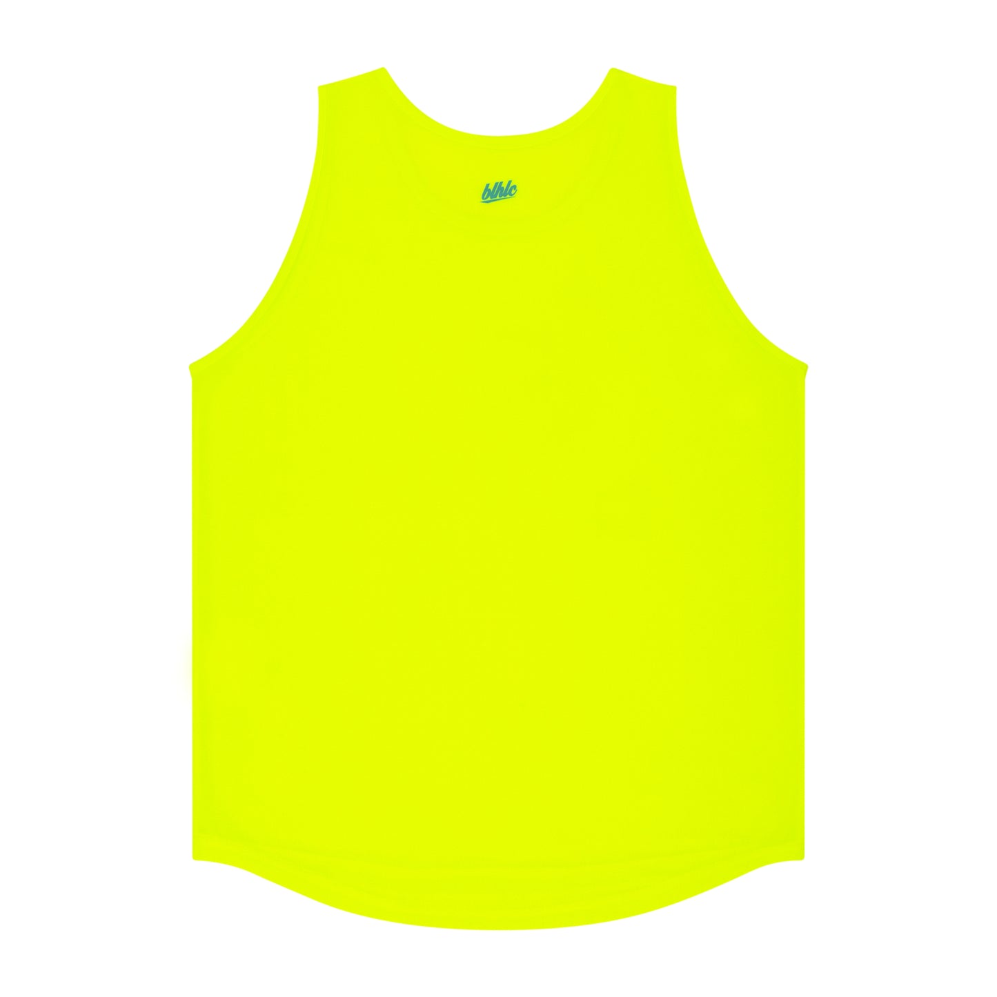 blhlc Tank Top (neon yellow/water blue mosaic)