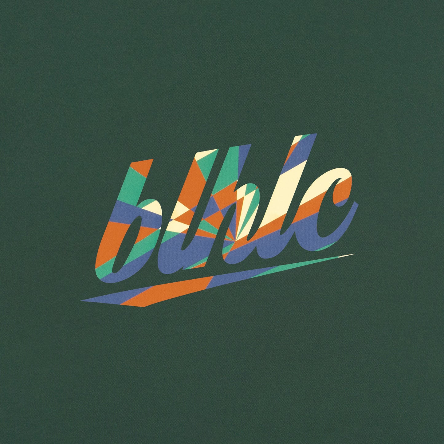blhlc Back Print Cool Tee (dark green/east)