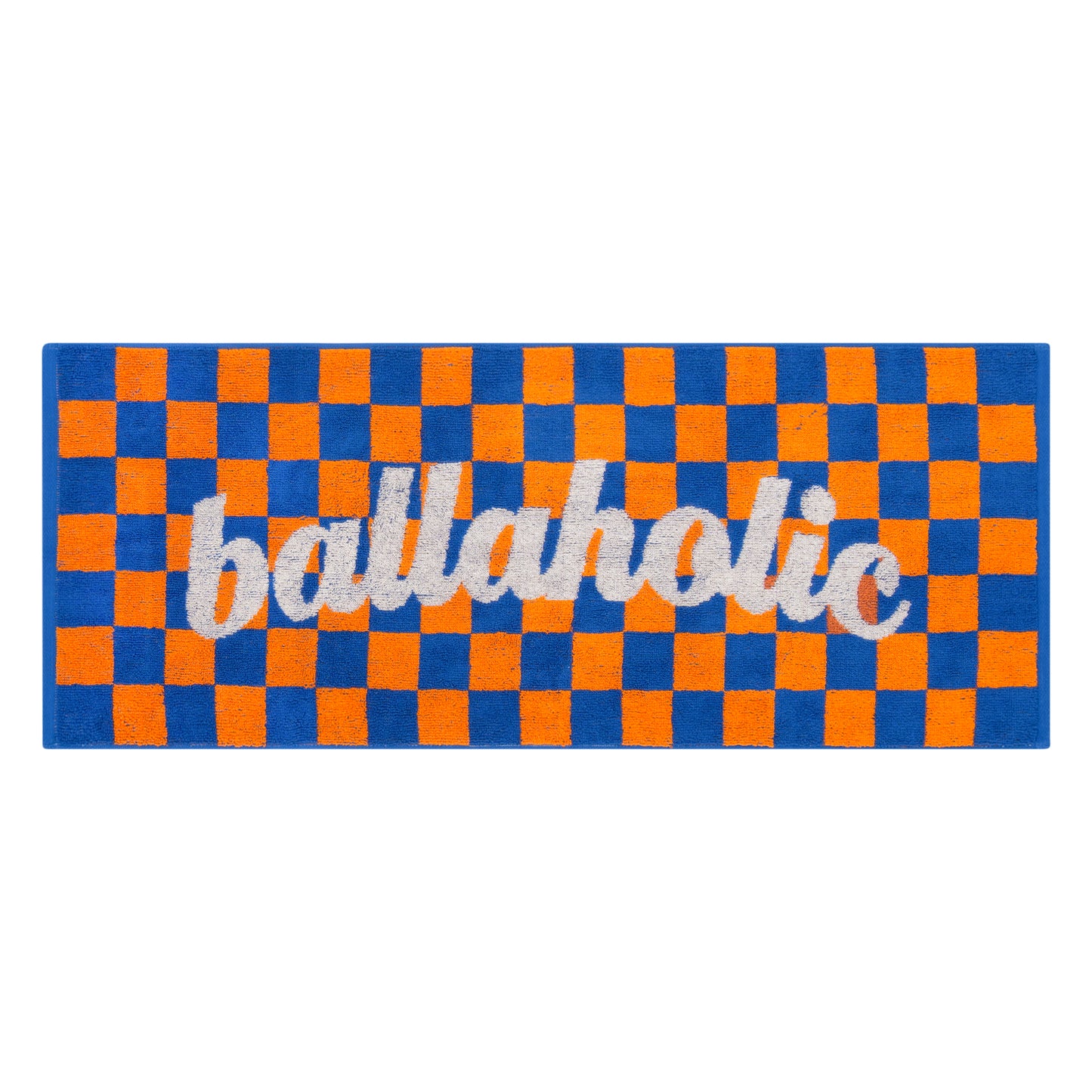 Checker Logo Towel (blue/orange/white)