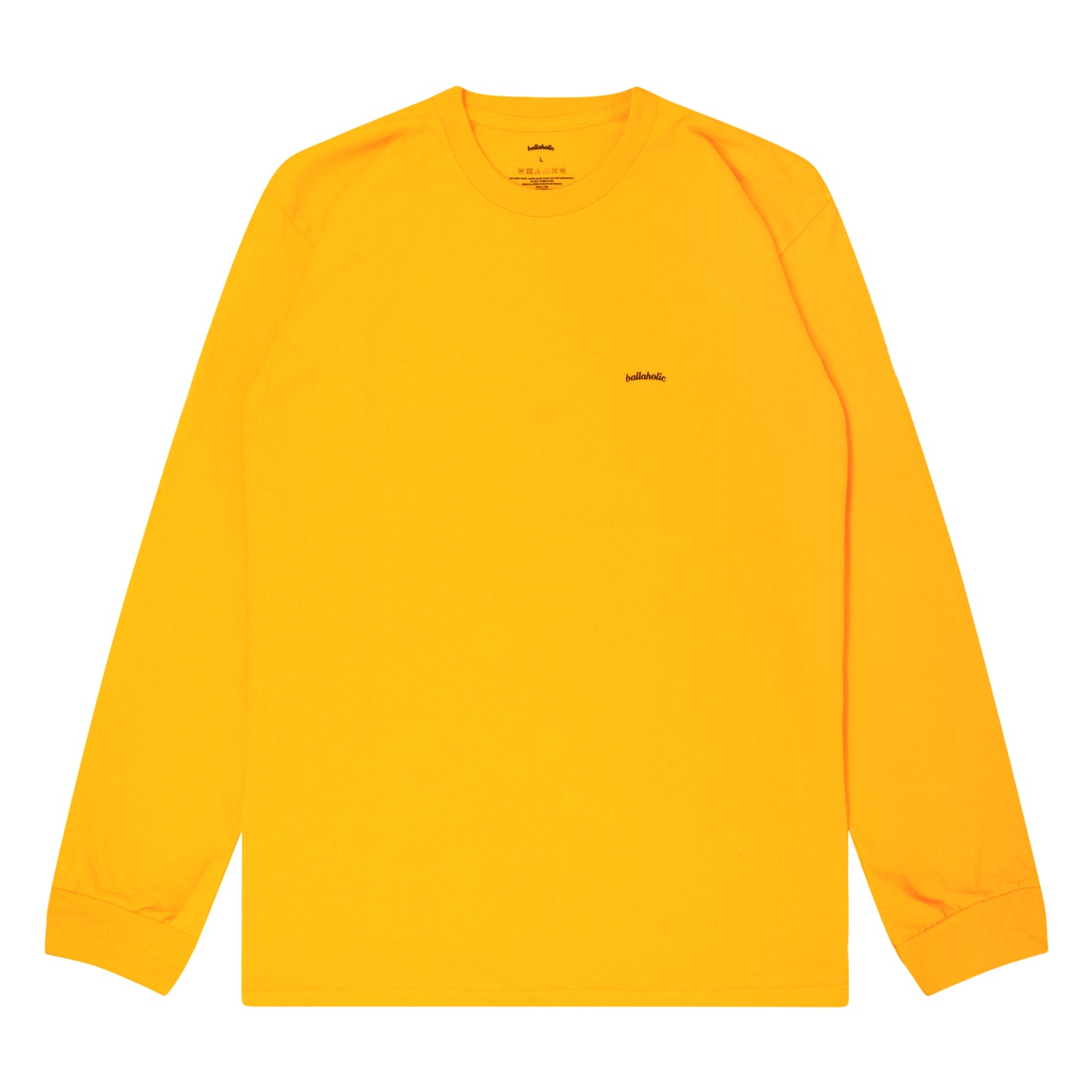 Micro Logo Long Tee (gold)