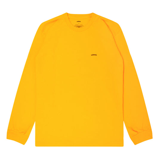 Micro Logo Long Tee (gold)