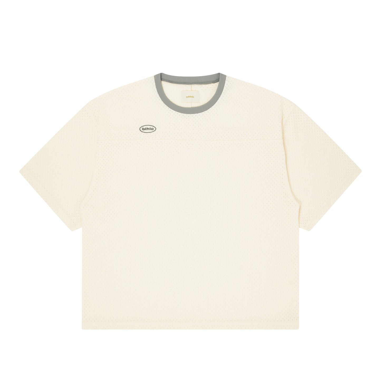 blhlc Oval Logo Mesh Tee (ivory)