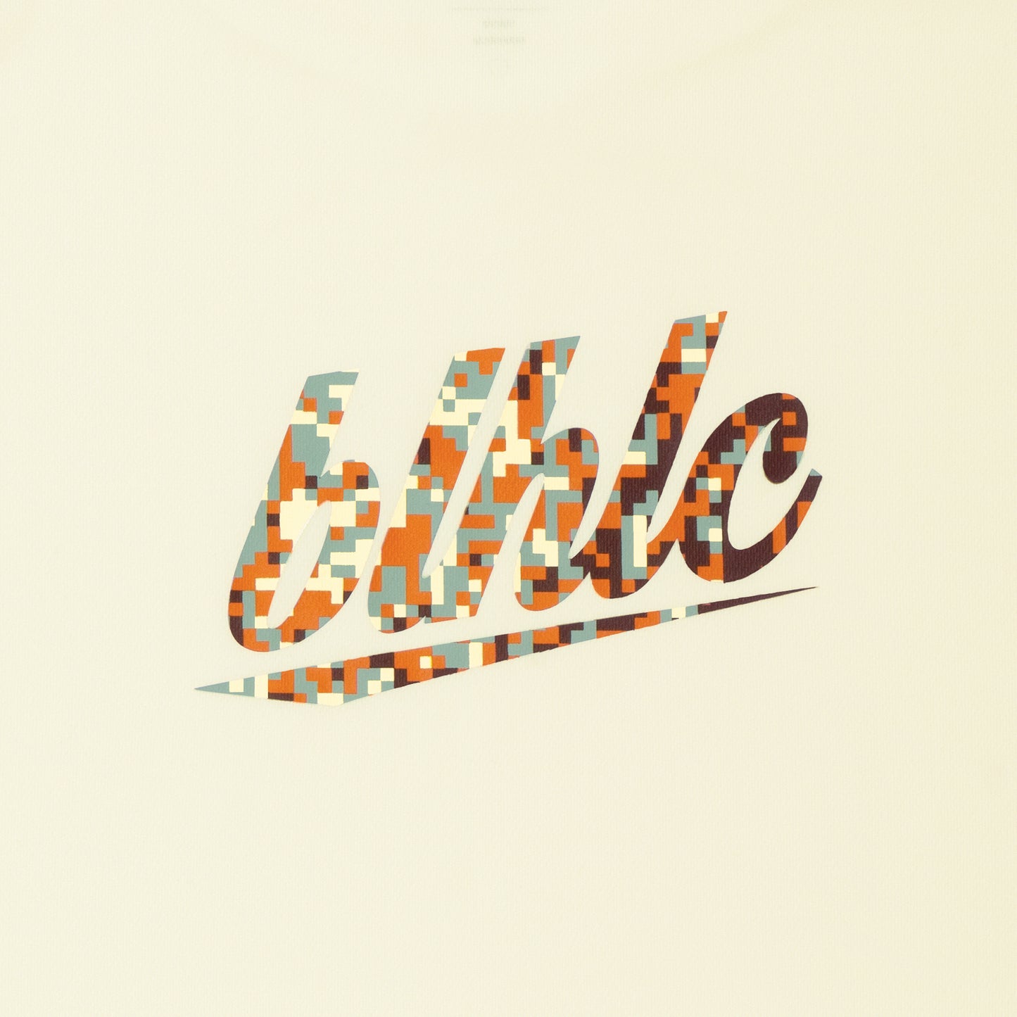 blhlc Back Print Cool Tee (ivory/sunset digital camo)