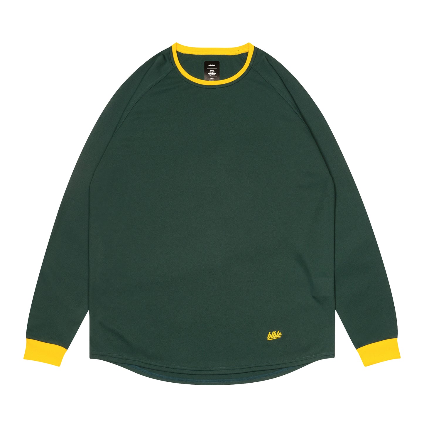blhlc Cool Long Tee (dark green/yellow)