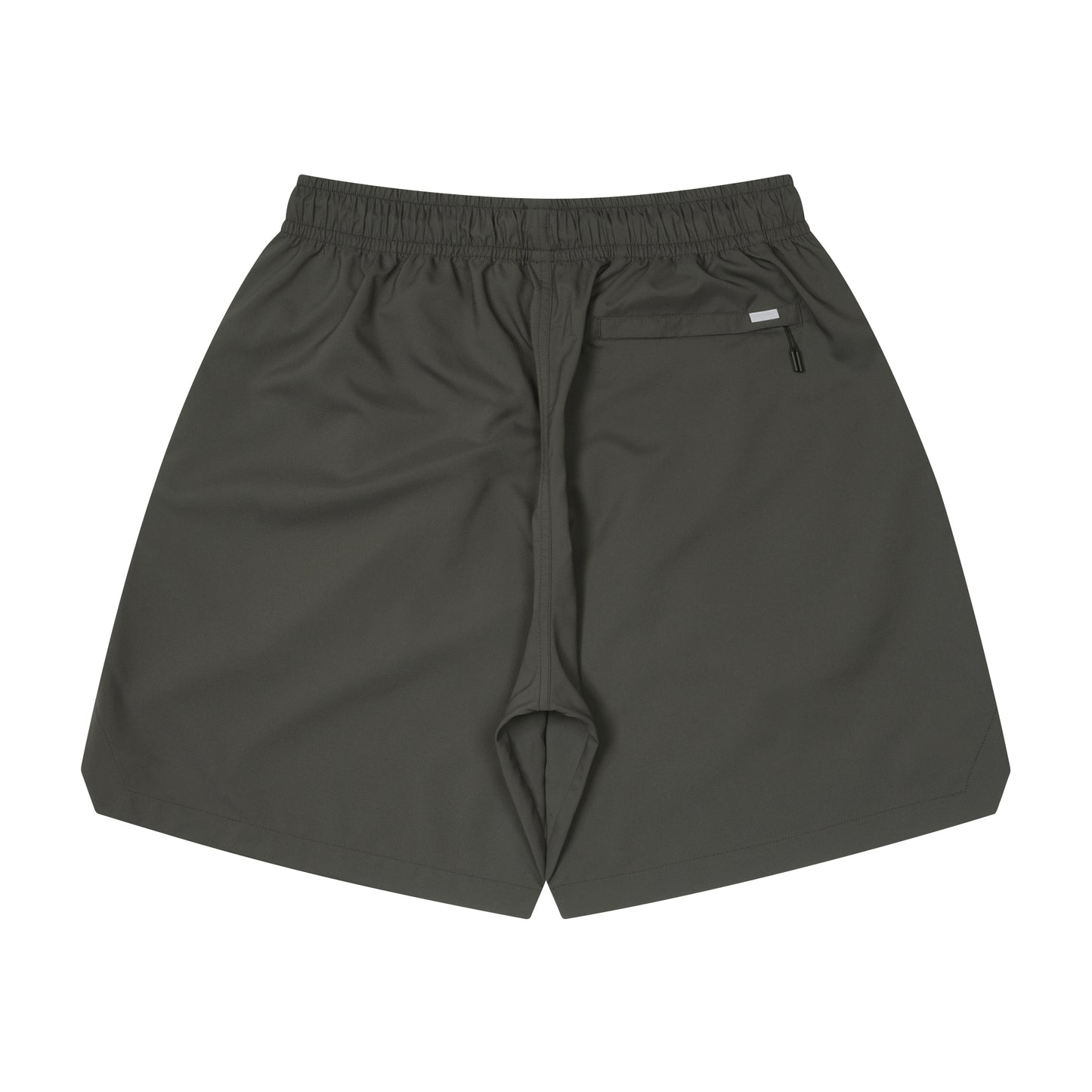 Logo Anywhere Zip Shorts (dark gray)