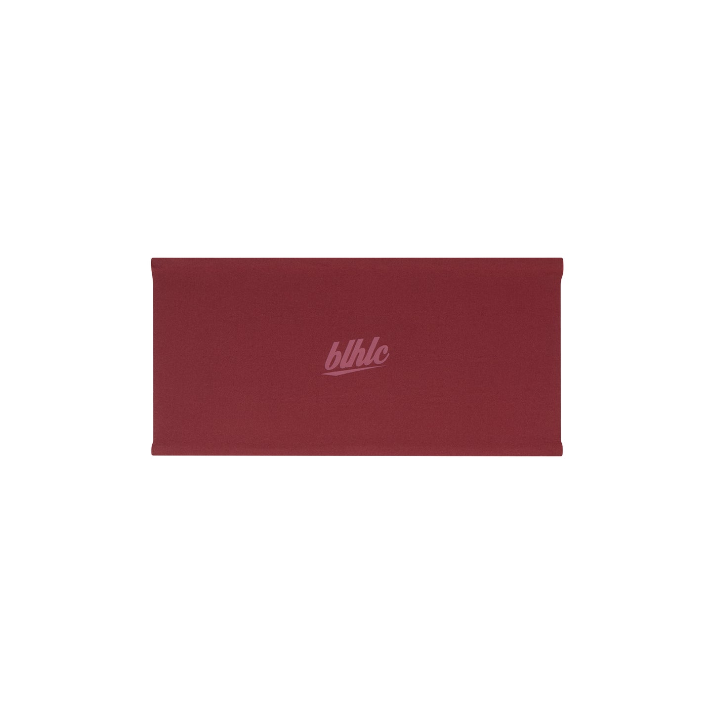 Wide Reversible Headband (red plum/wine)