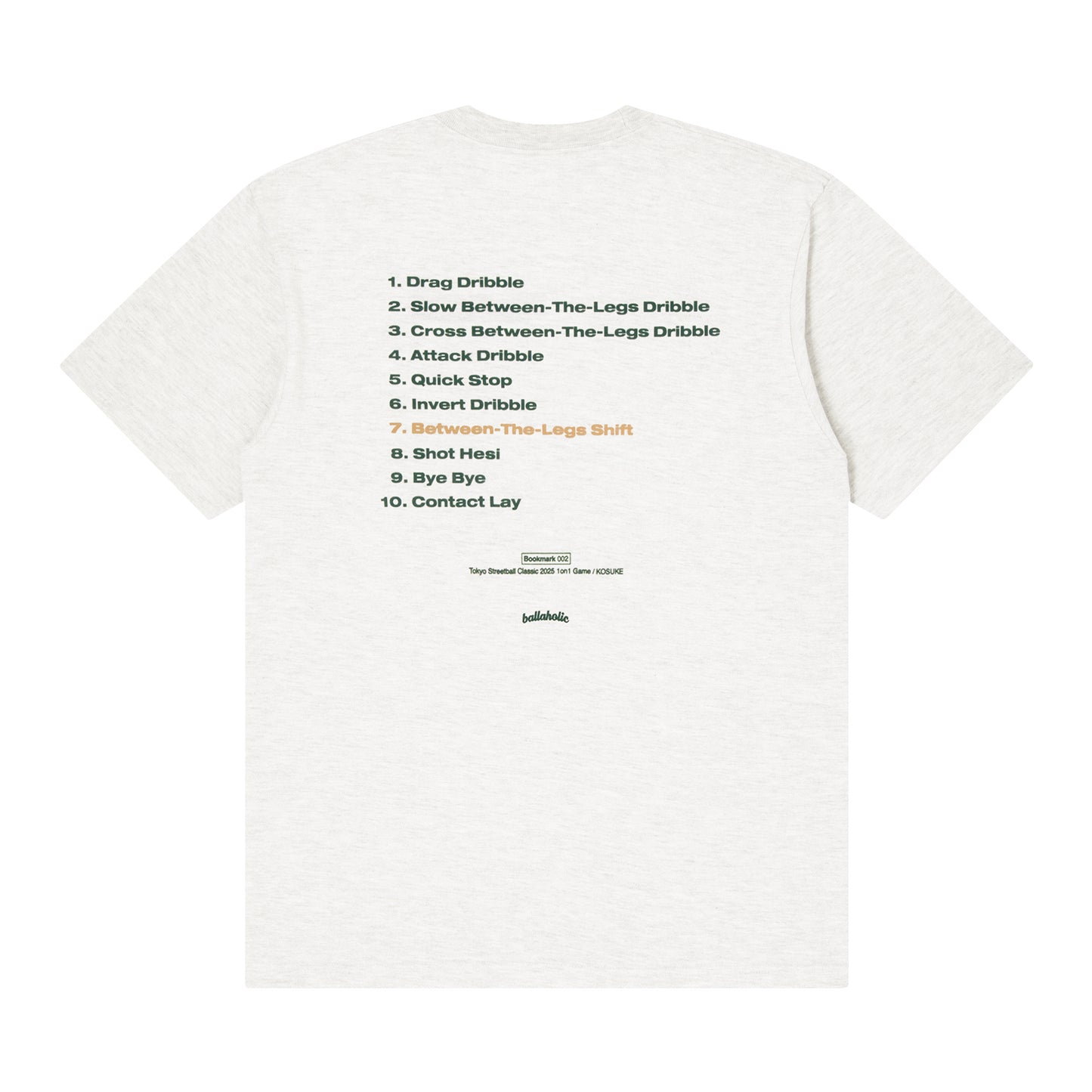 Bookmark Tee 002 (oatmeal)