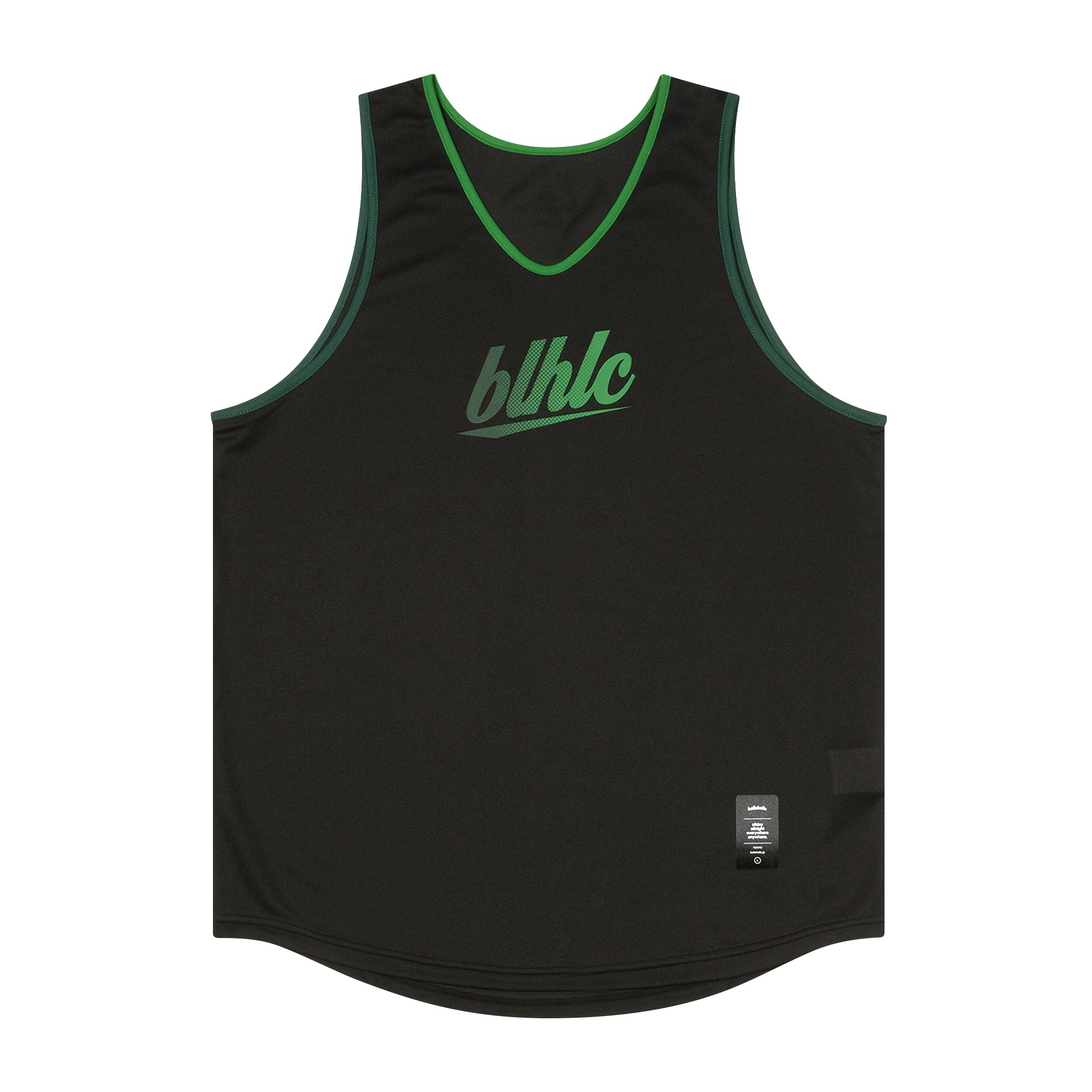 The Neighborhood Classic Tank Top (black/green/dark green