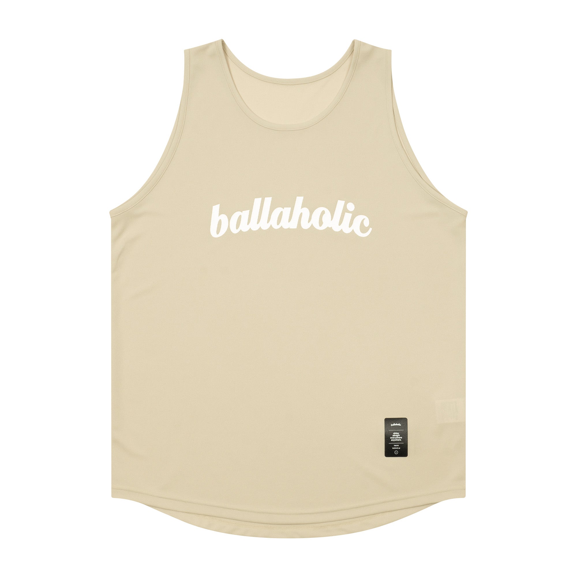 Logo Tank Top (oatmeal/white)