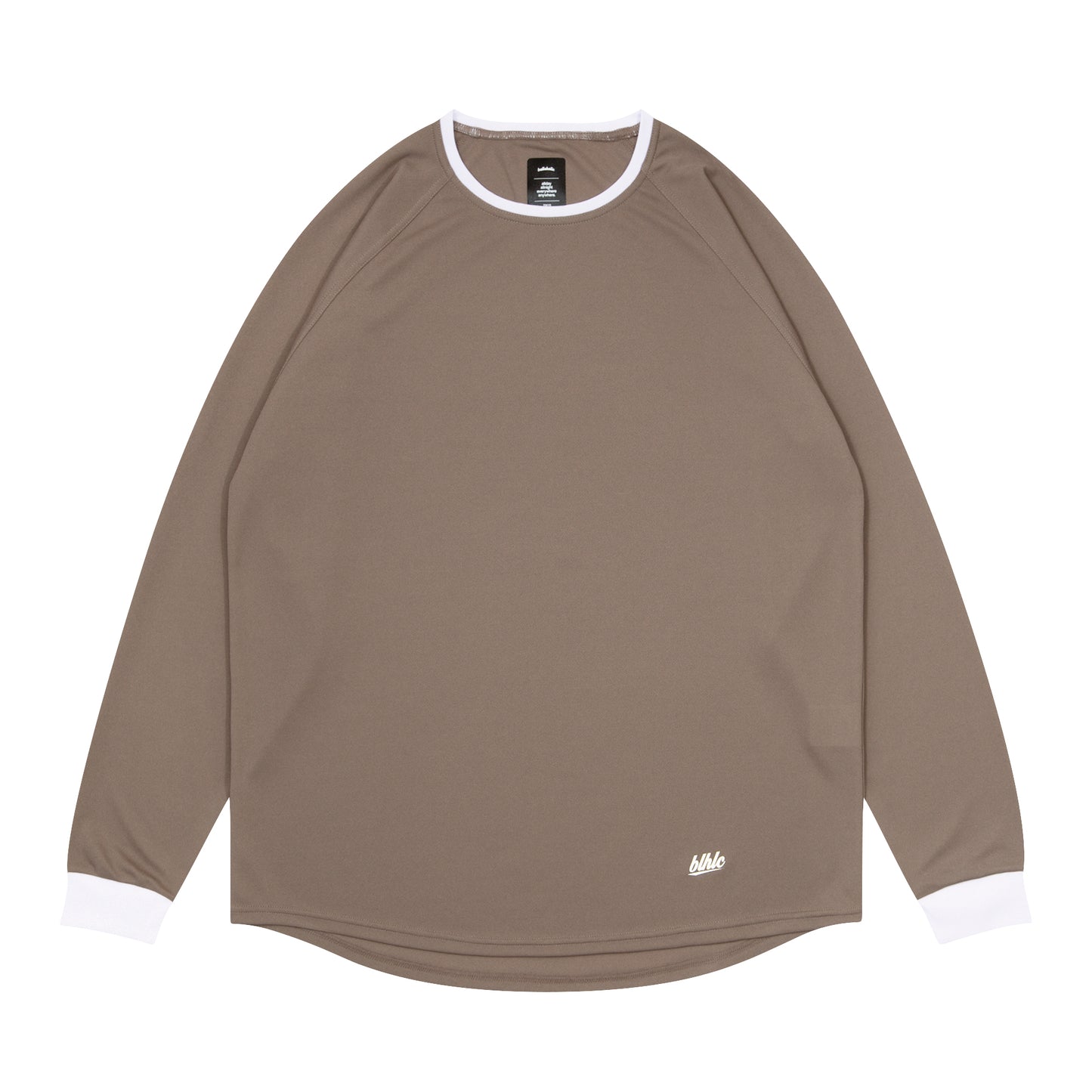 blhlc Cool Long Tee (taupe gray/white)