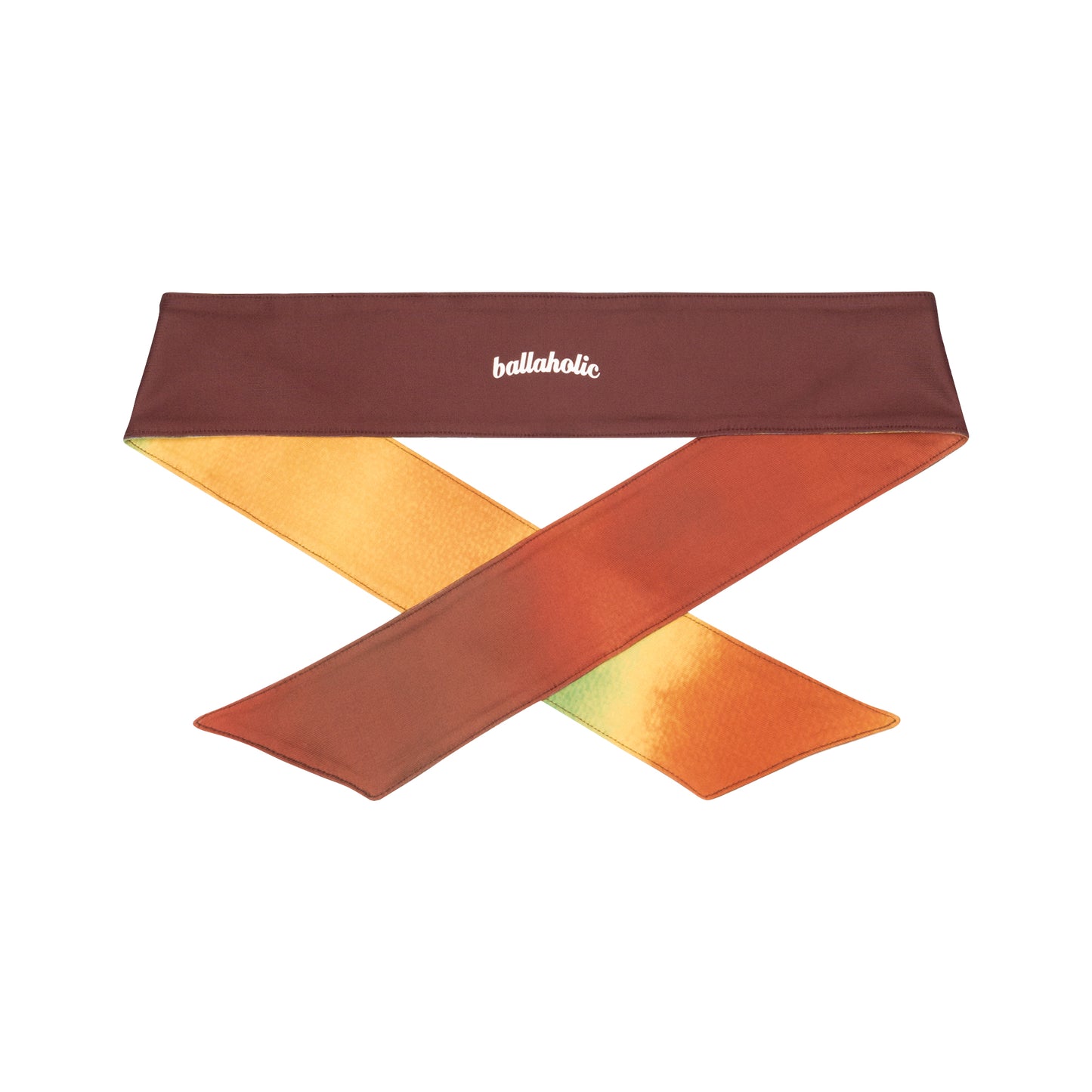 Logo Head Tie (rust tides/wine)