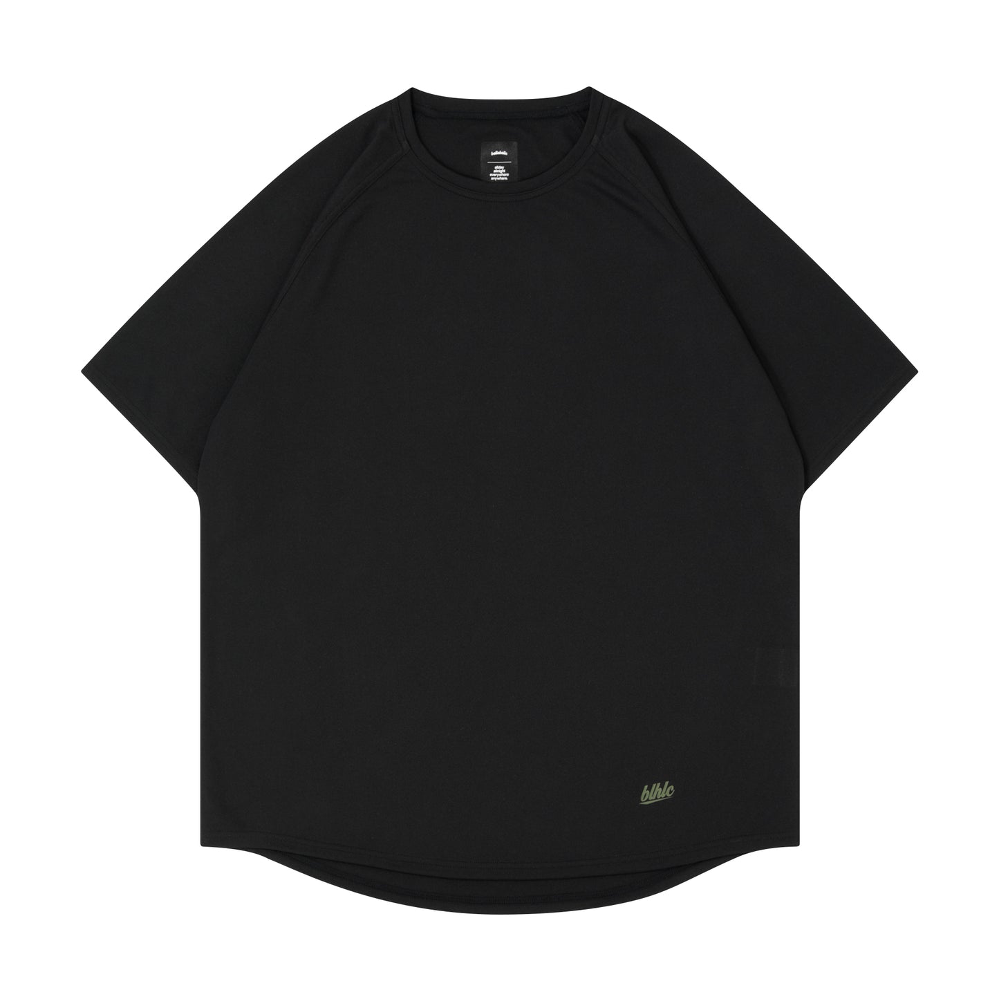 blhlc Back Print Cool Tee (black/forest digital camo)