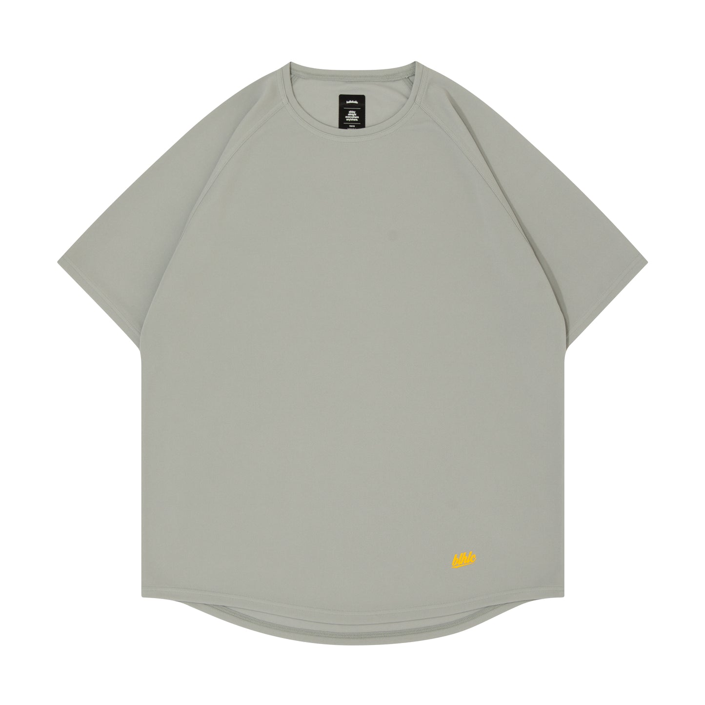 blhlc Back Print Cool Tee (gray/flower pink mosaic)