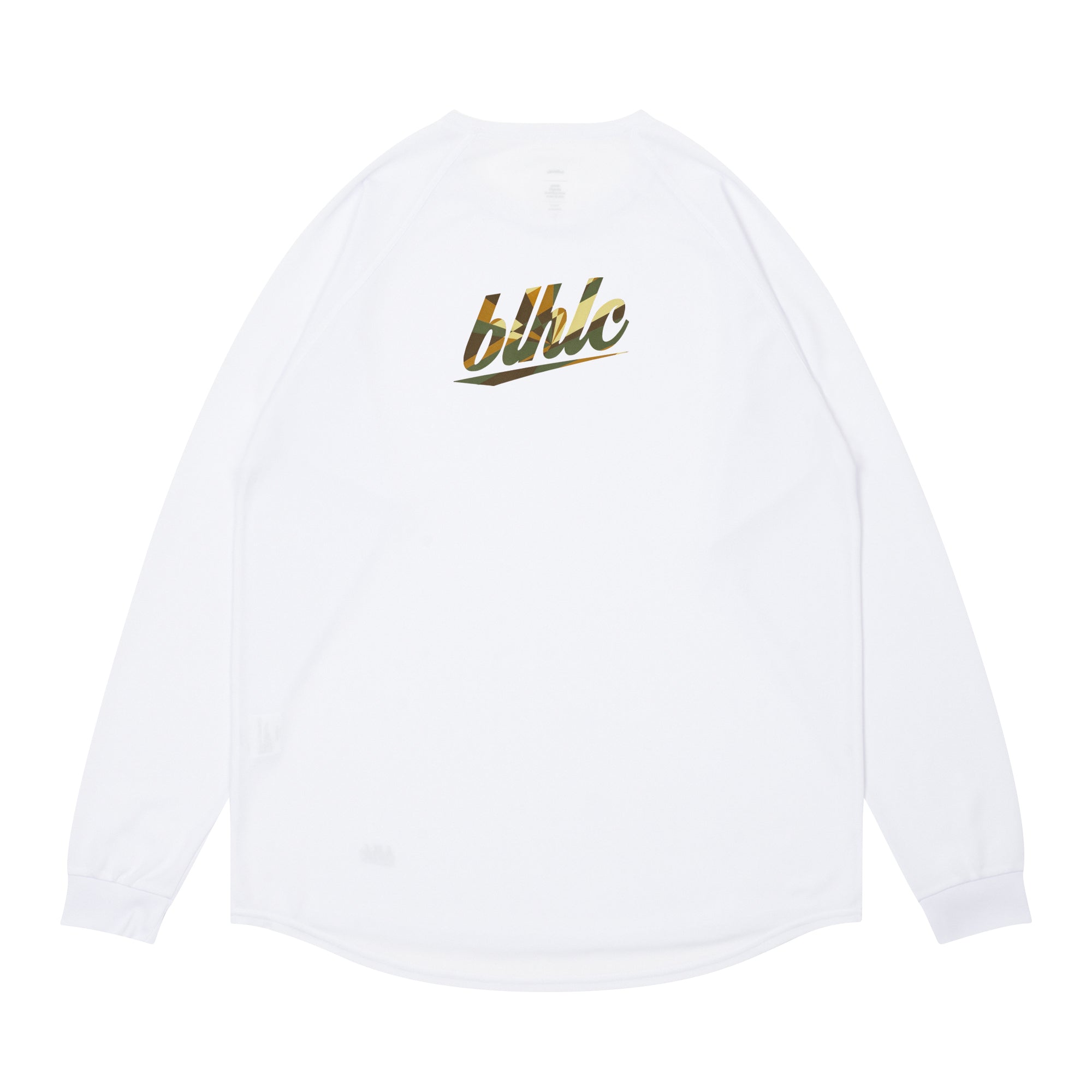 blhlc Back Print Cool Long Tee (white/north) – ballaholic
