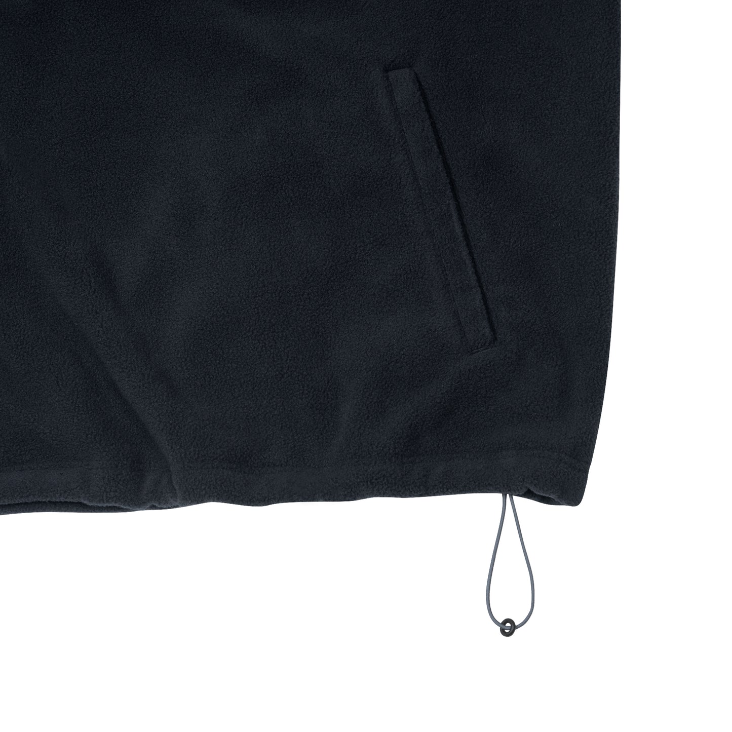 Fleece Half Button Pullover (dark navy)