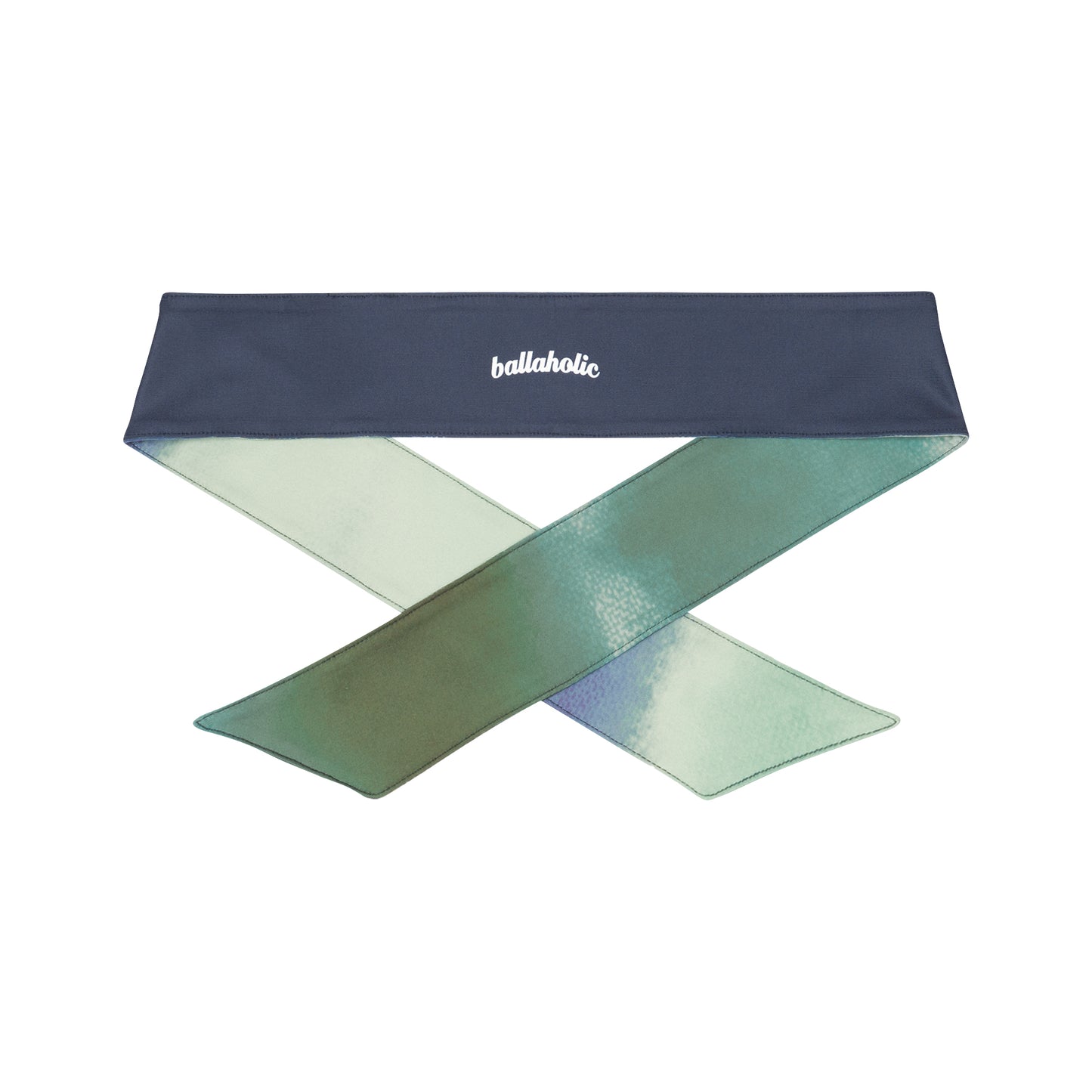 Logo Head Tie (sage tides/navy)