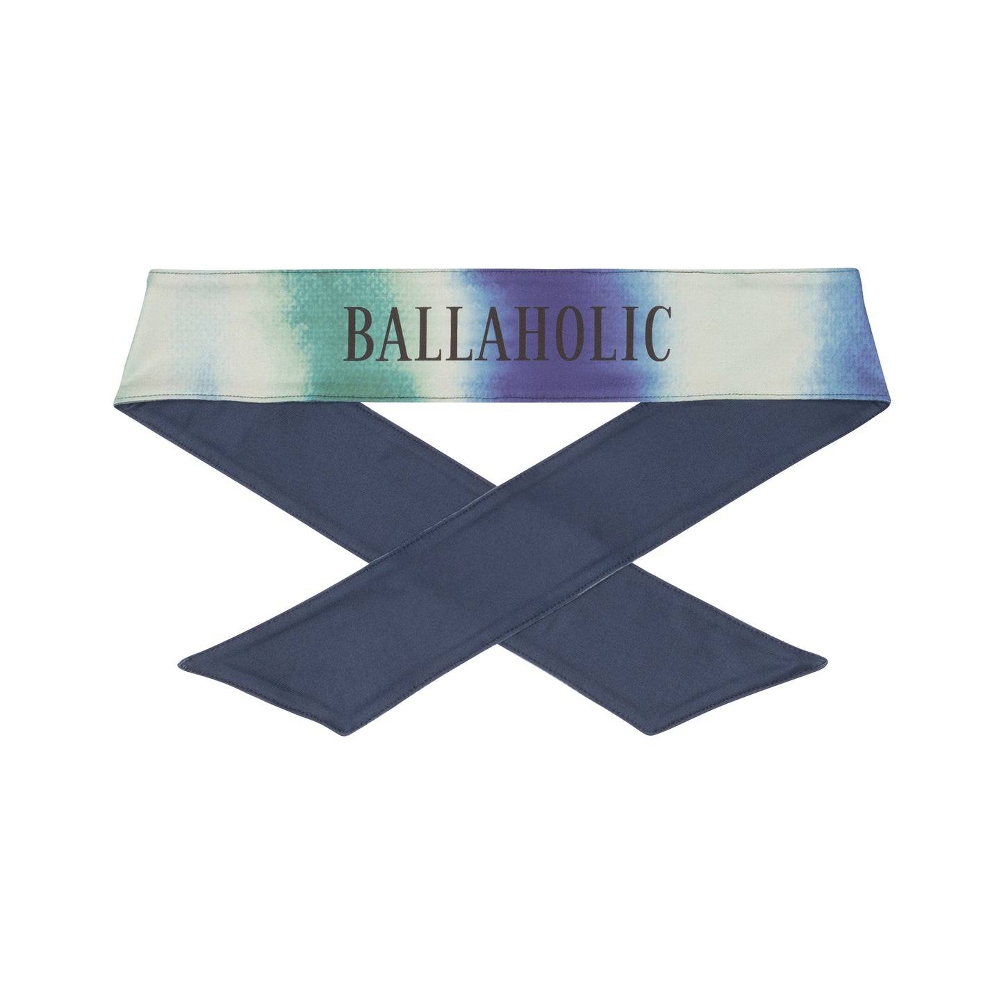Logo Head Tie (sage tides/navy)
