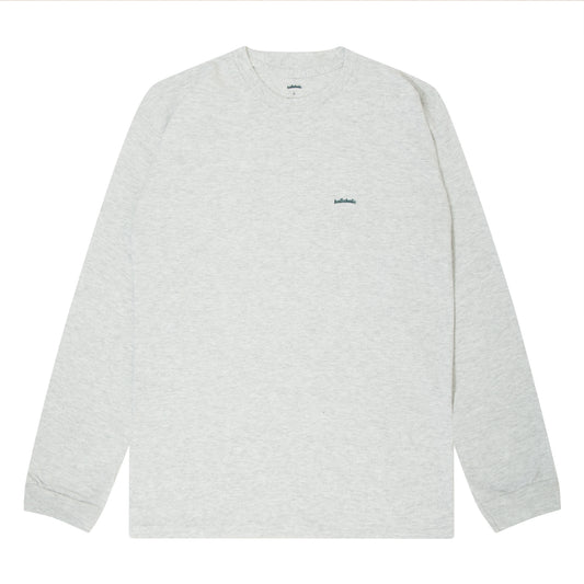 Micro Logo Long Tee (ash)