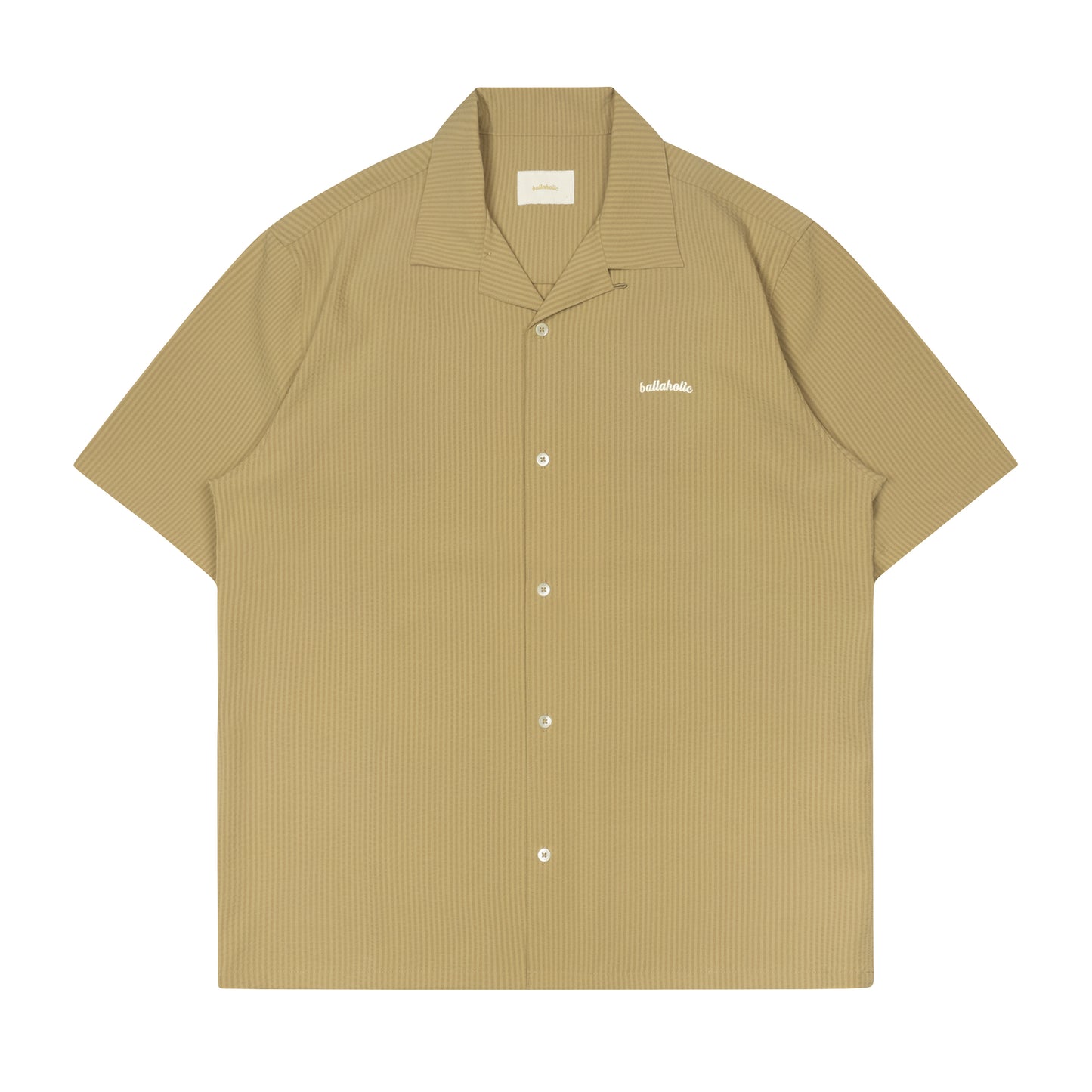 Seersucker Photo Shirt (beige)