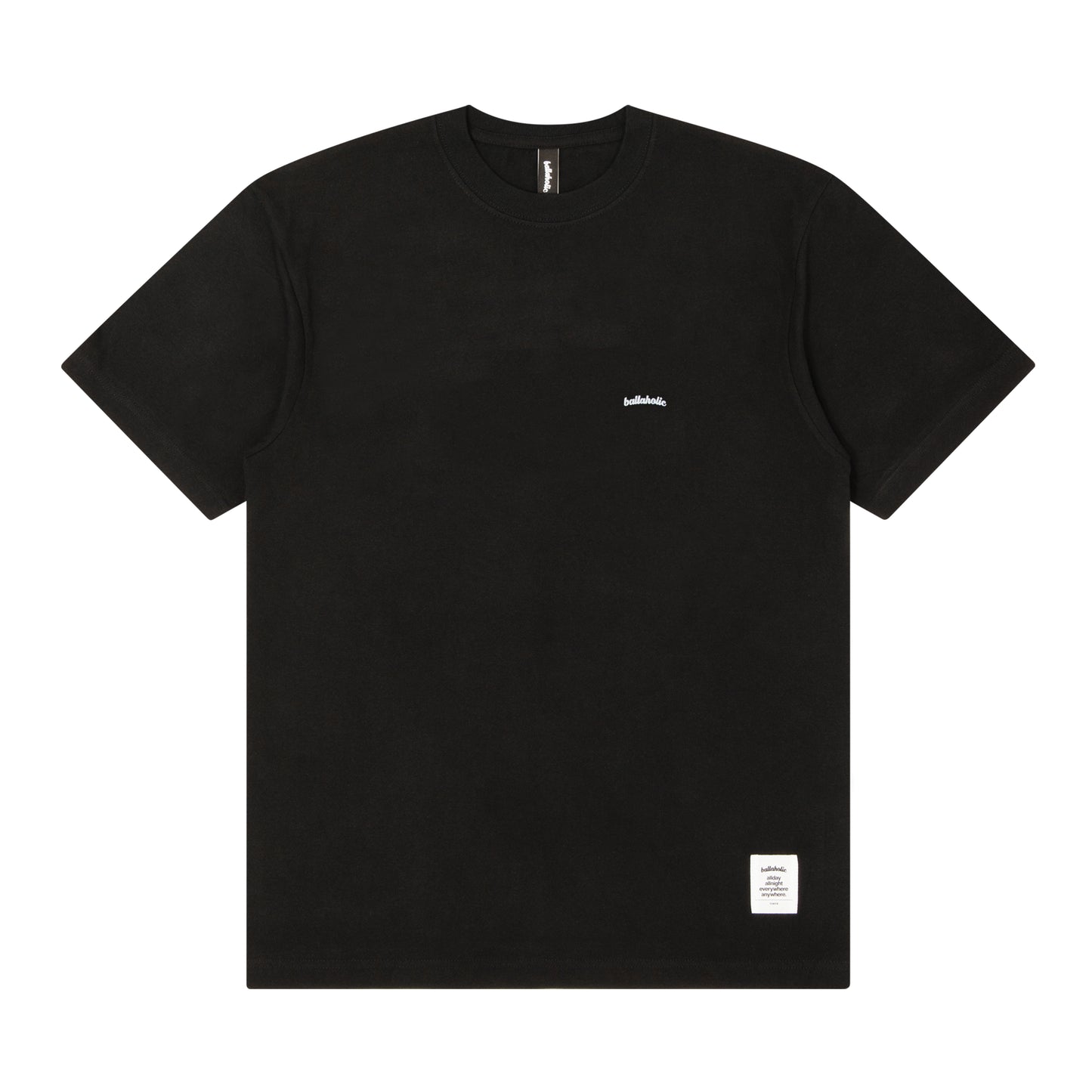 Micro Logo Tee (black/white)