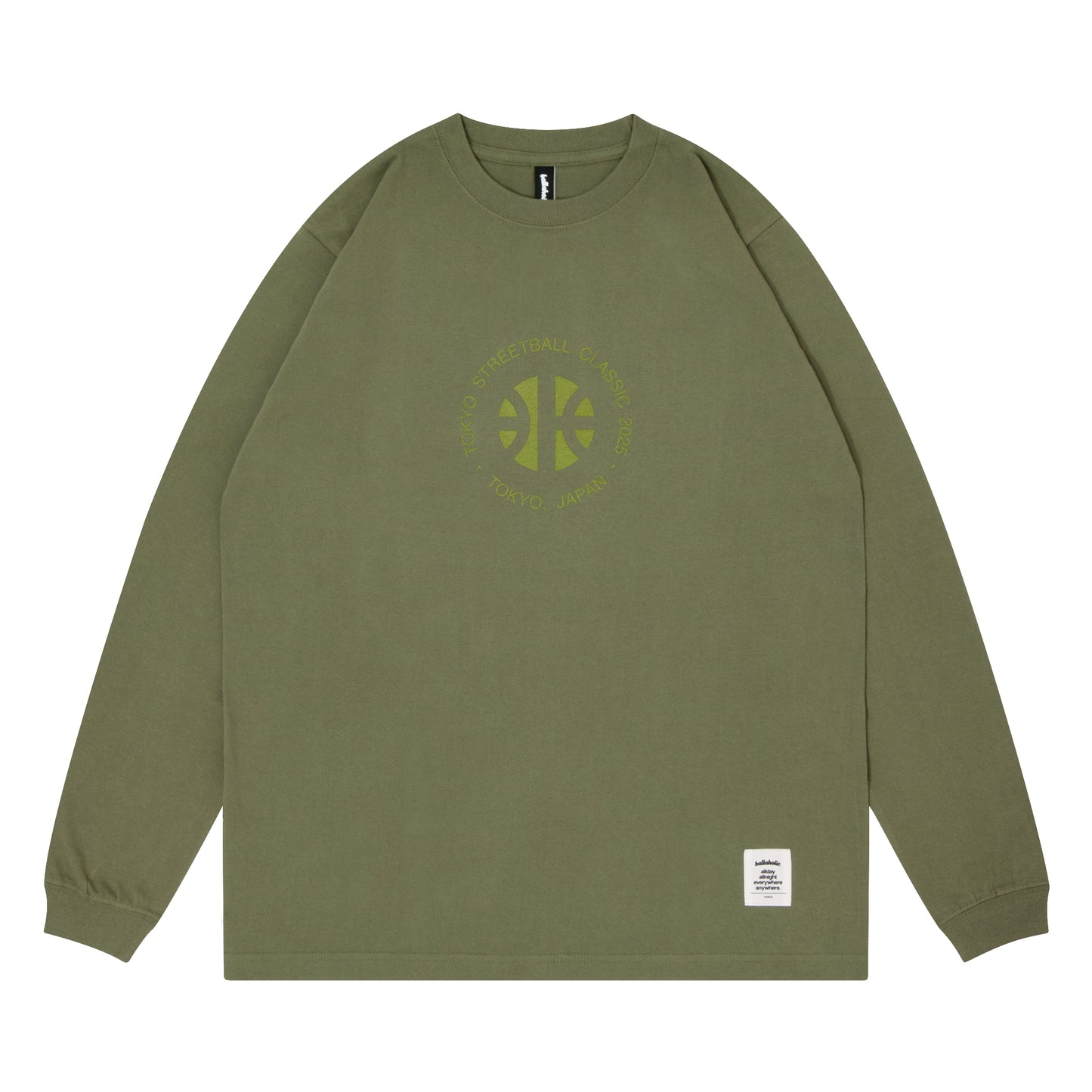 TSC Long Tee (light olive)