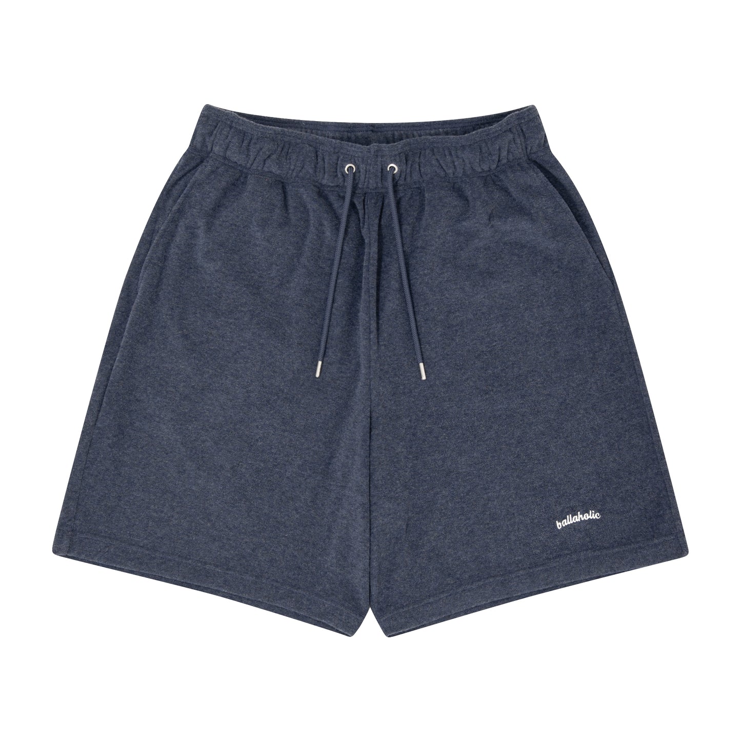 Logo Pile Shorts (heather navy)
