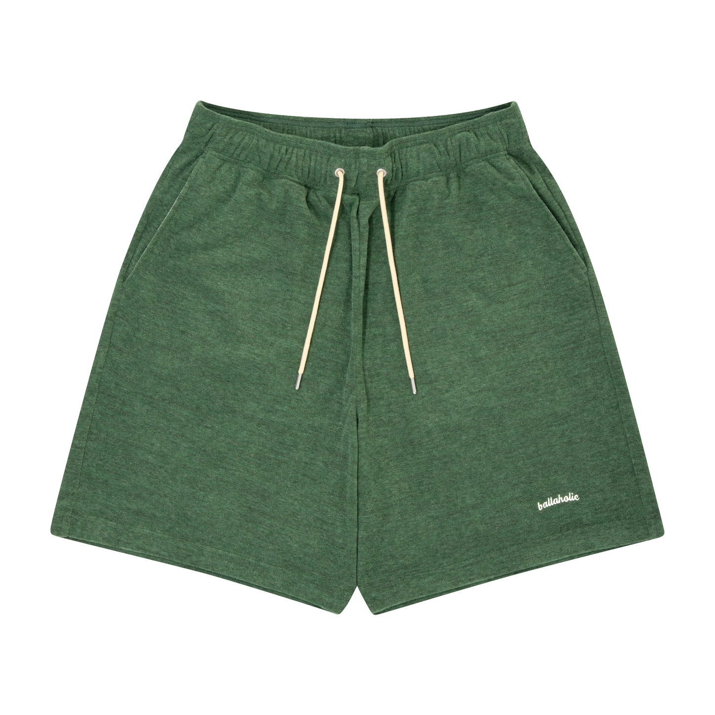 Logo Pile Shorts (heather green)