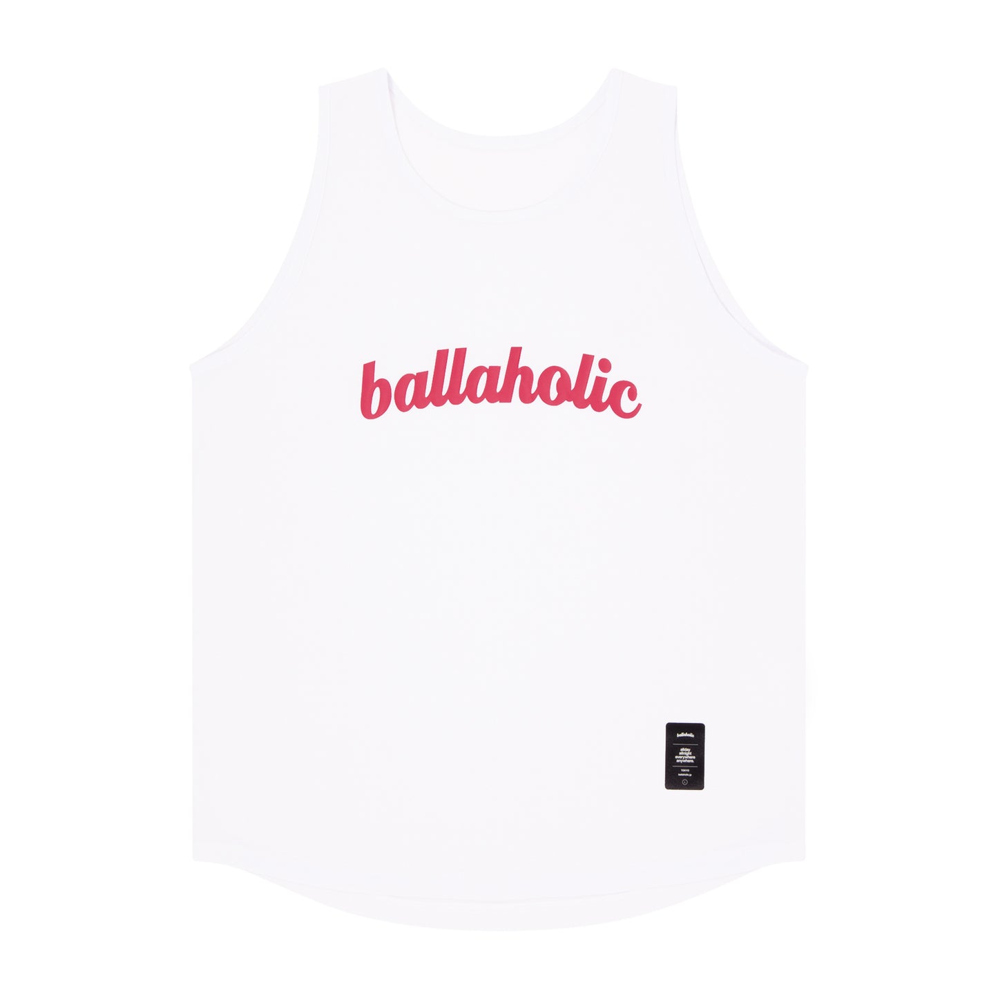 Logo Tank Top (white/raspberry)