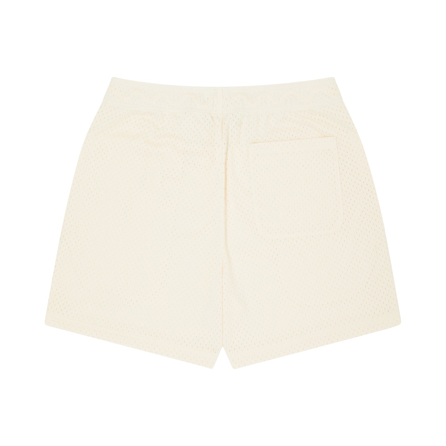 blhlc Oval Logo Mesh Zip Shorts (ivory)