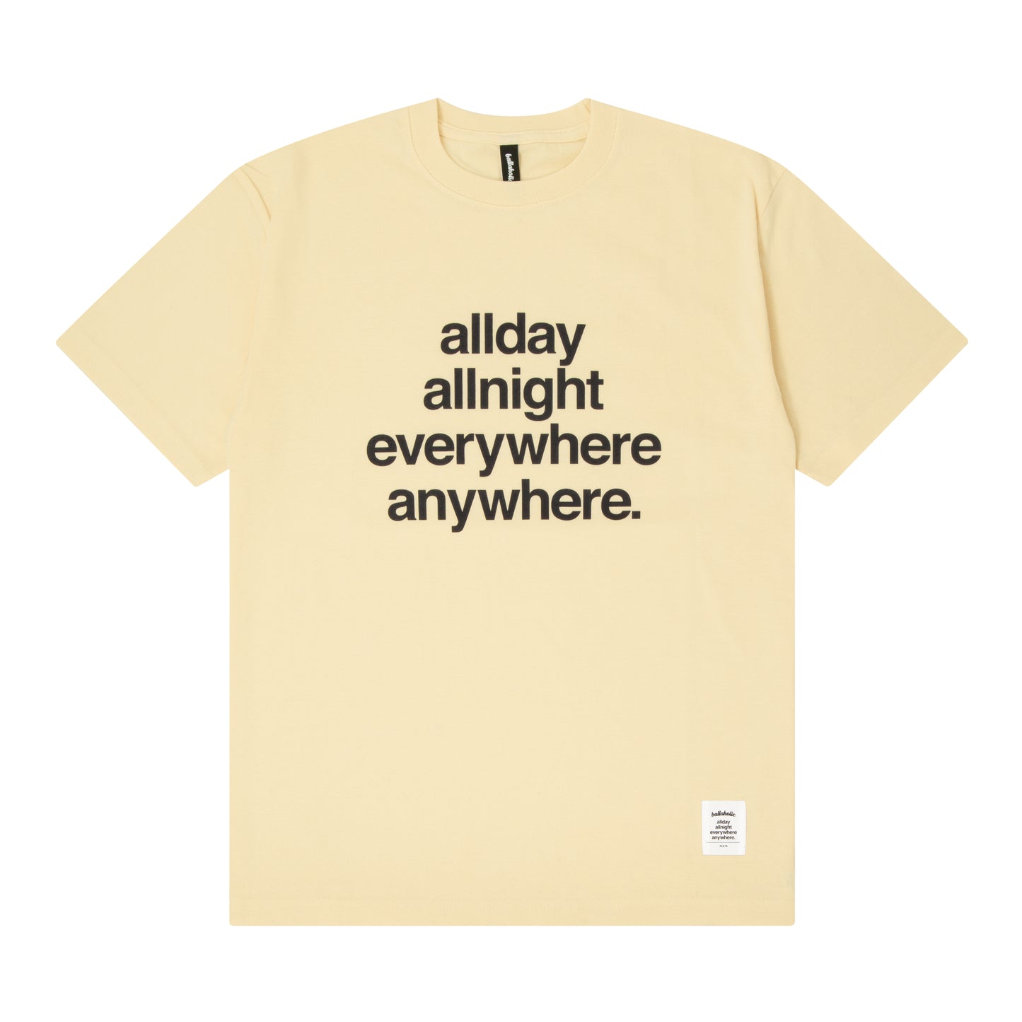 Concept Tee (ivory/black)