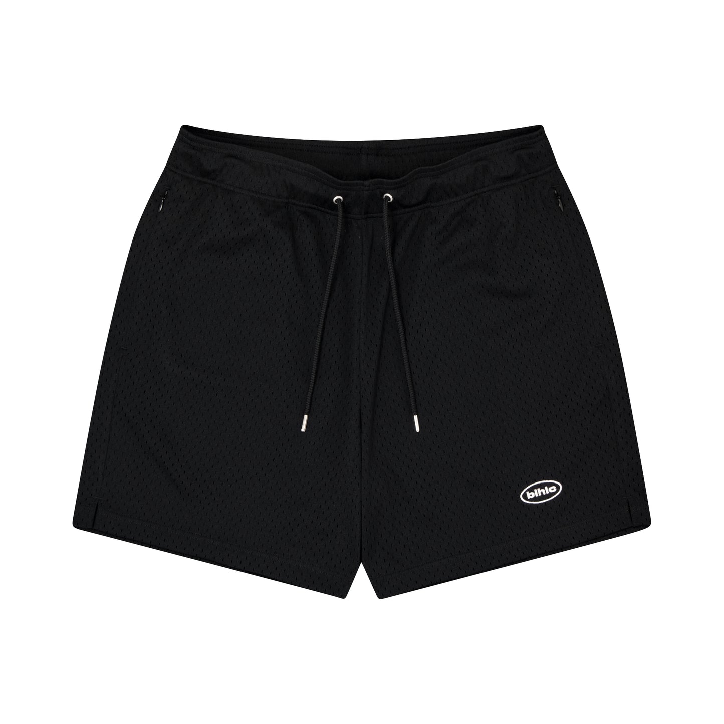 blhlc Oval Logo Mesh Zip Shorts (black)
