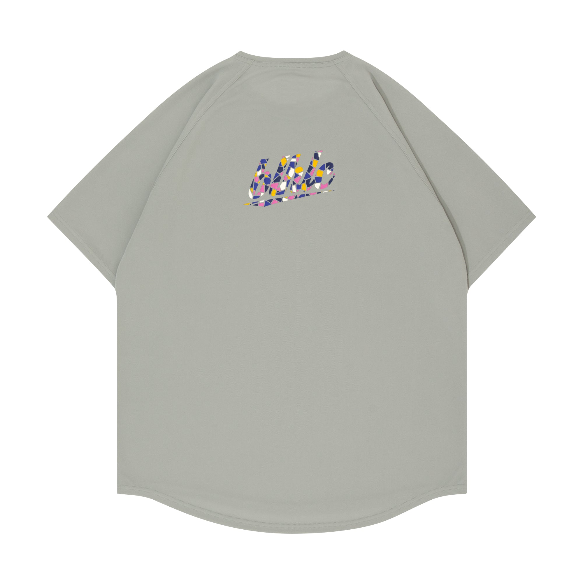 blhlc Back Print Cool Tee (gray/flower pink mosaic) – ballaholic