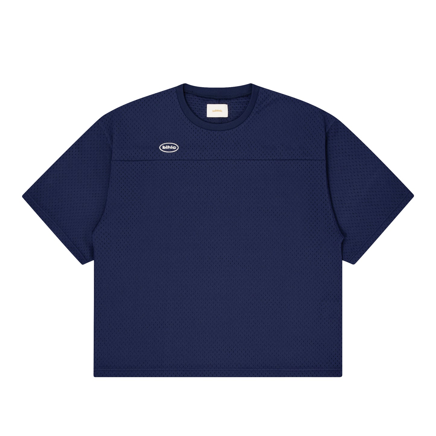 blhlc Oval Logo Mesh Tee (navy)
