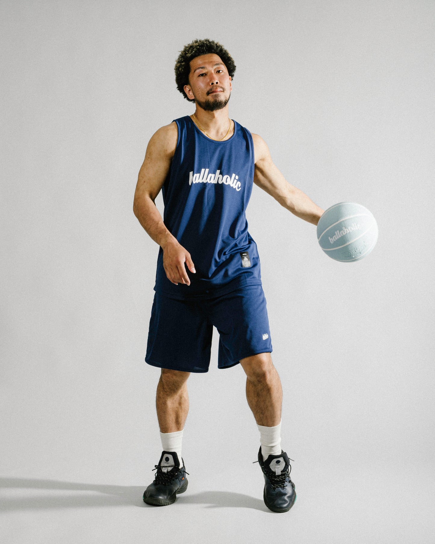 Logo Tank Top (navy/white)