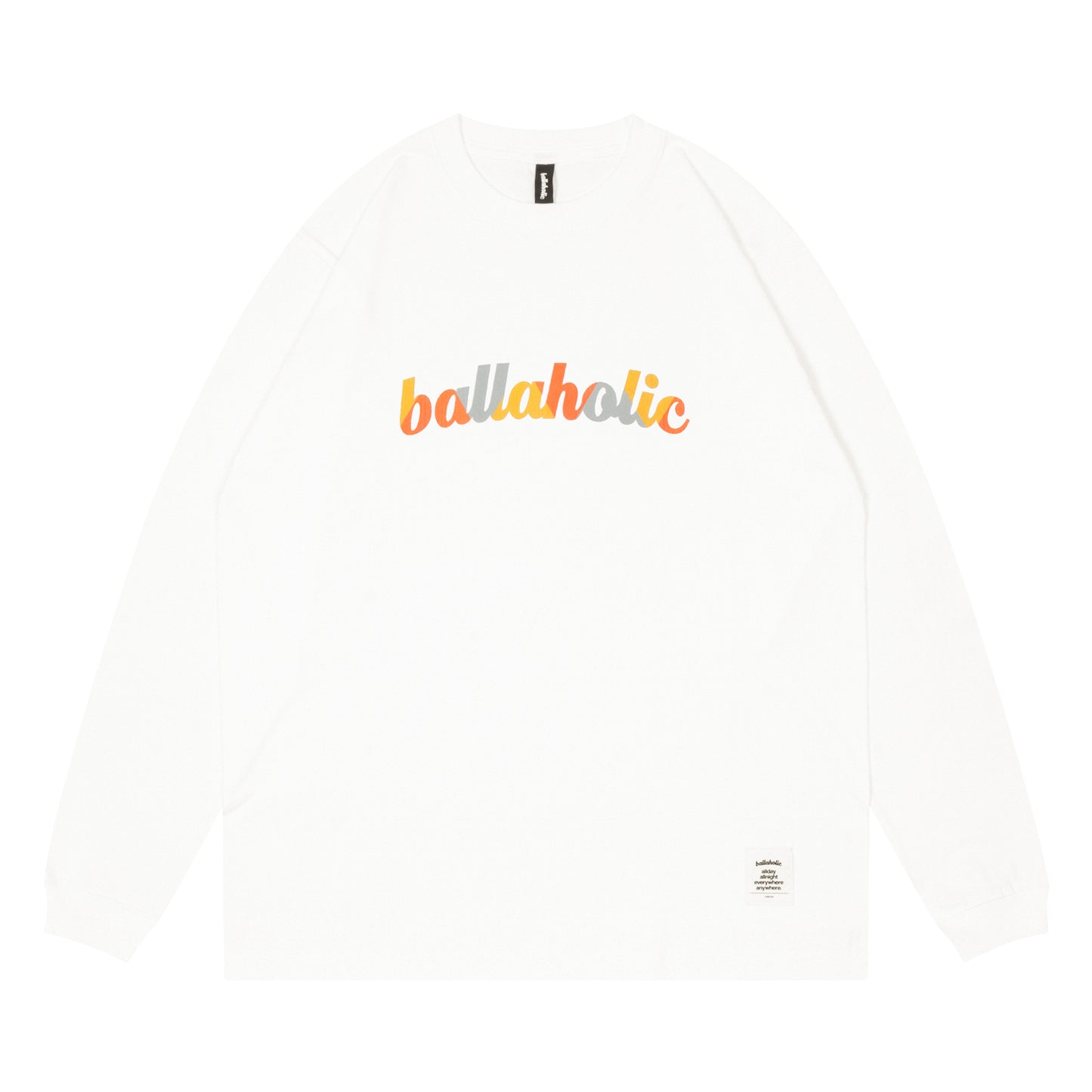 Logo Long Tee / SS17 (white)