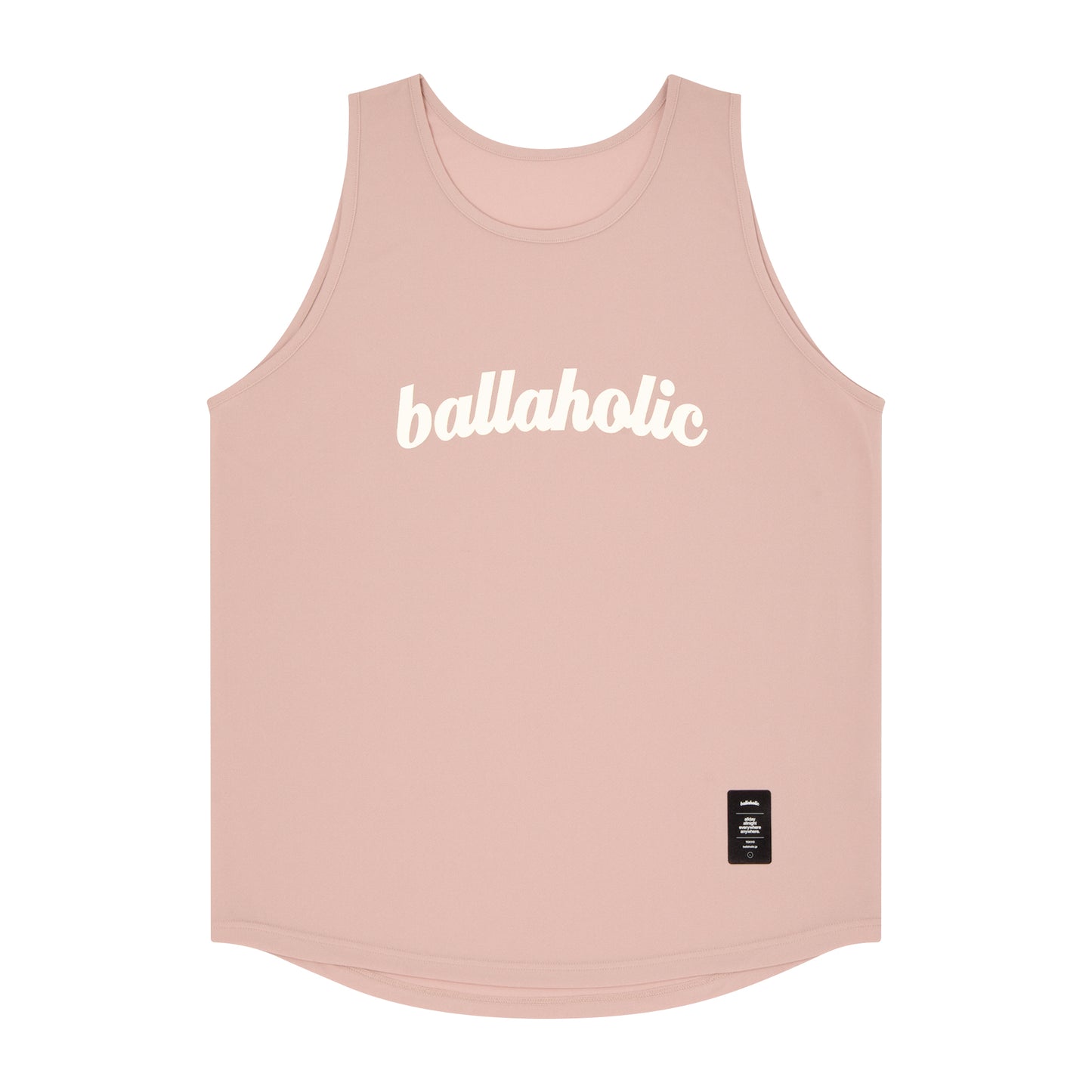 Logo Tank Top (sepia rose/white)