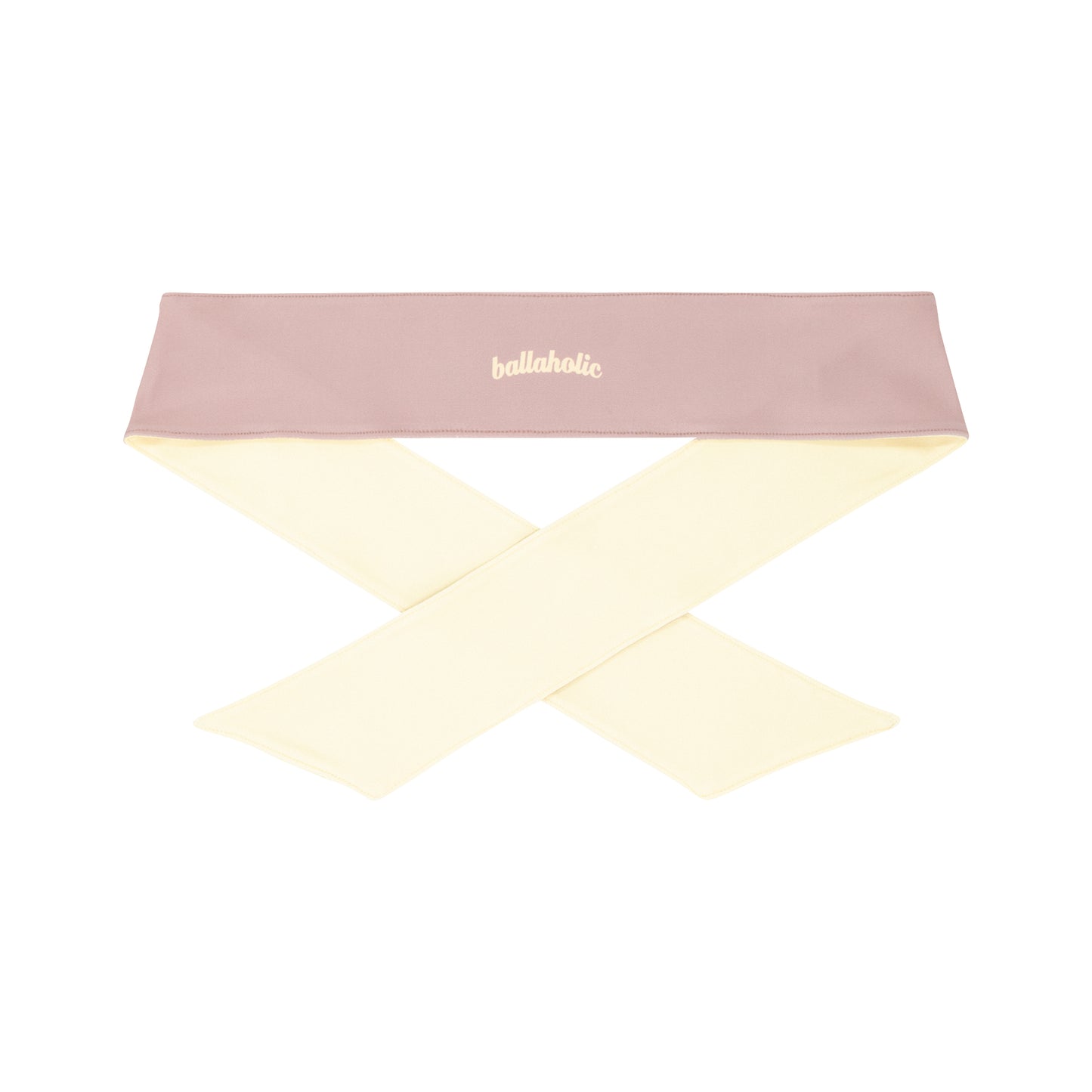 Logo Head Tie (sepia rose/vanilla)