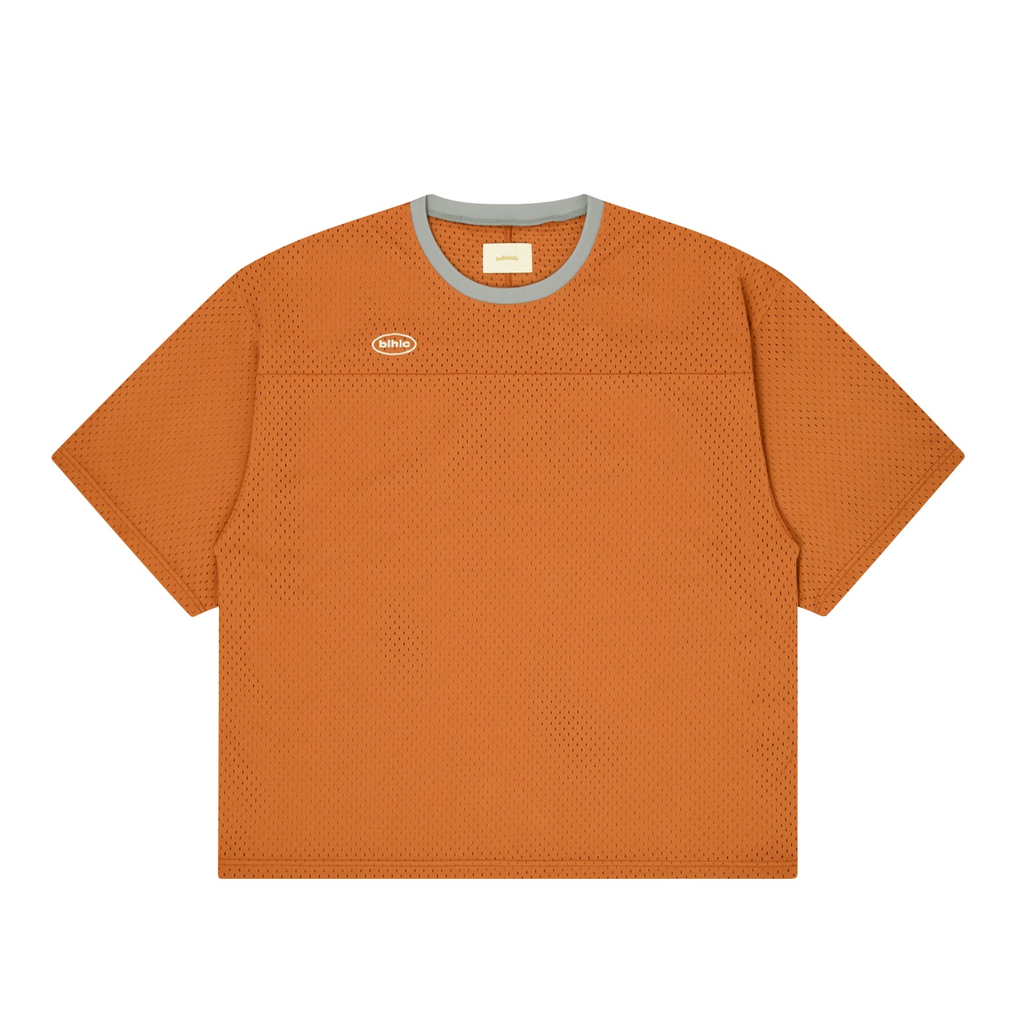 blhlc Oval Logo Mesh Tee (ginger)