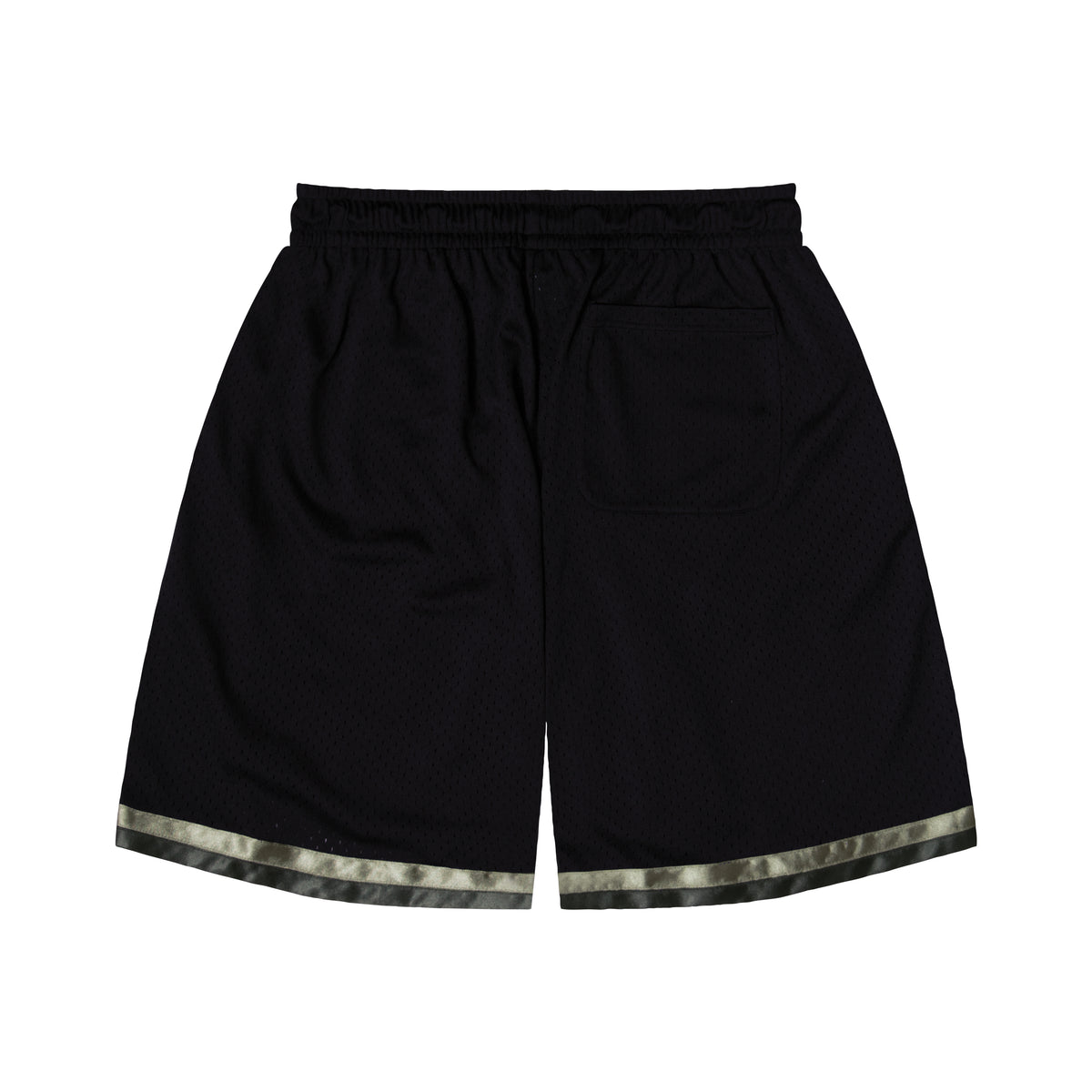 Tape Mesh Zip Shorts (black)