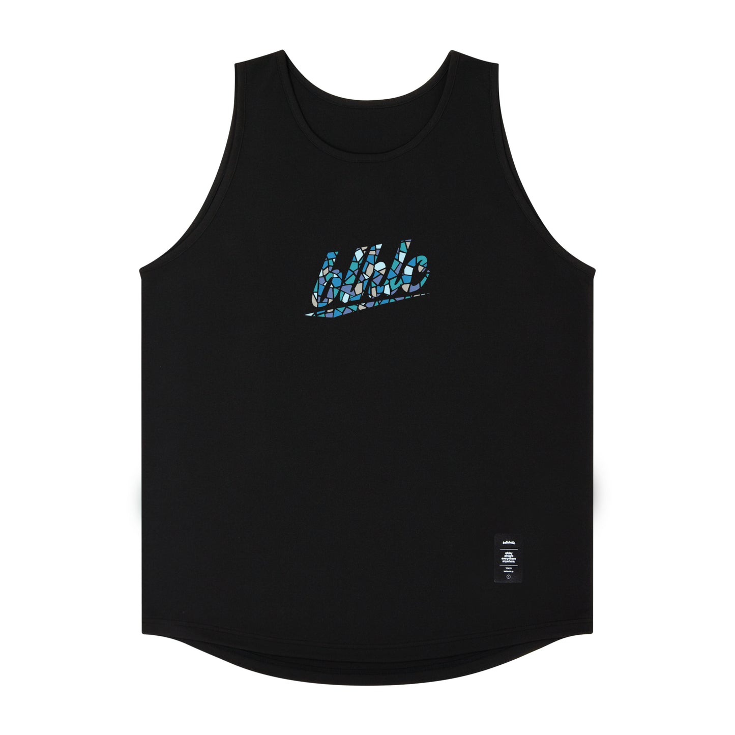 blhlc Tank Top (black/water blue mosaic)