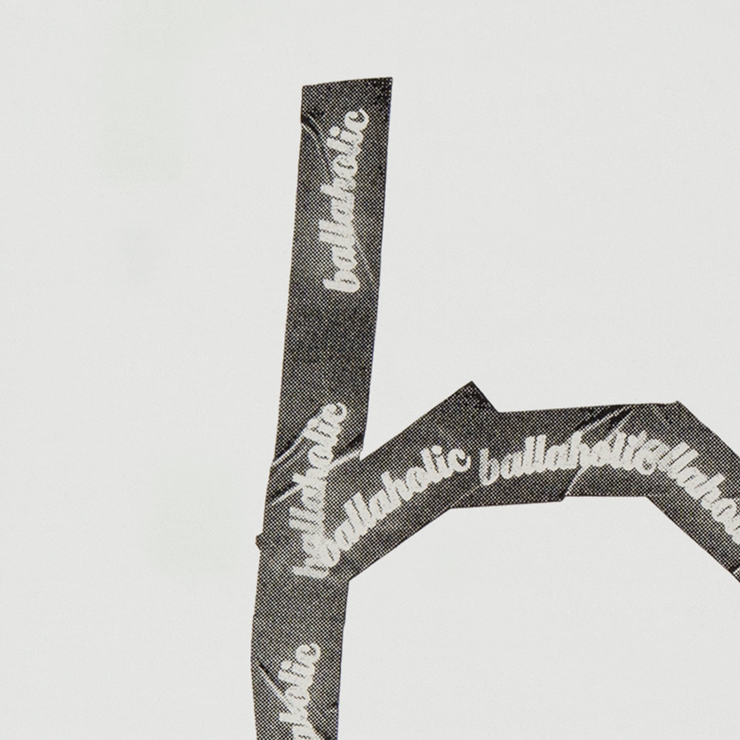 b-Taped Long Tee (white)