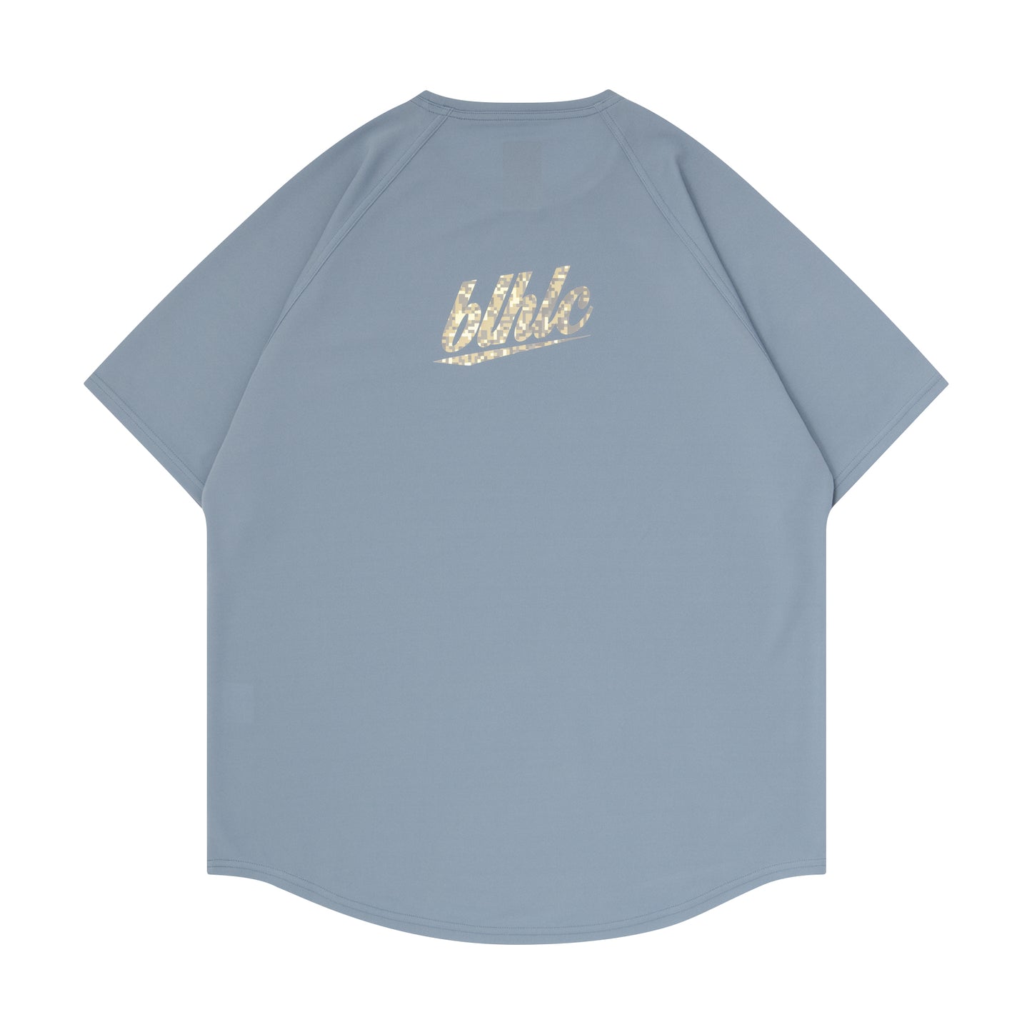 blhlc Back Print Cool Tee (faded denim/sand digital camo)