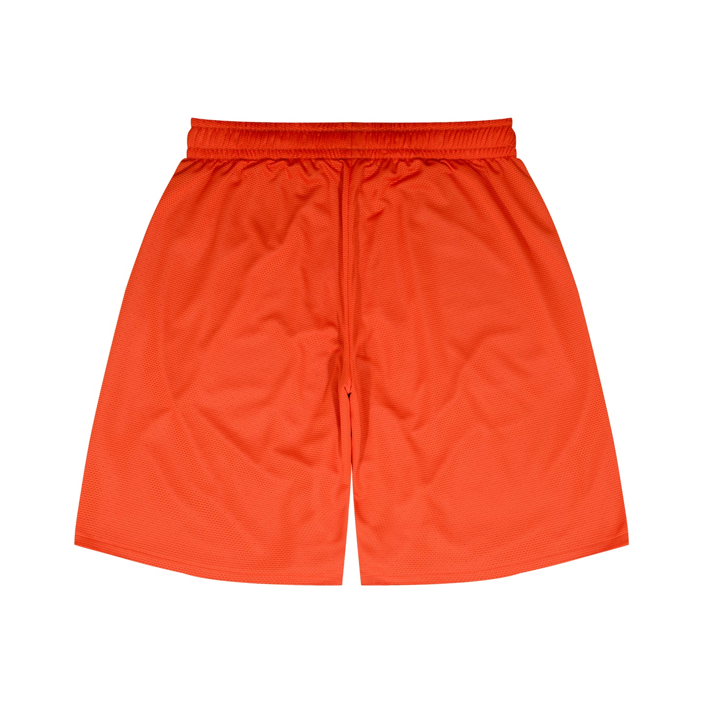 College Logo - STREETMOVE Mesh Zip Shorts (light blue/orange)